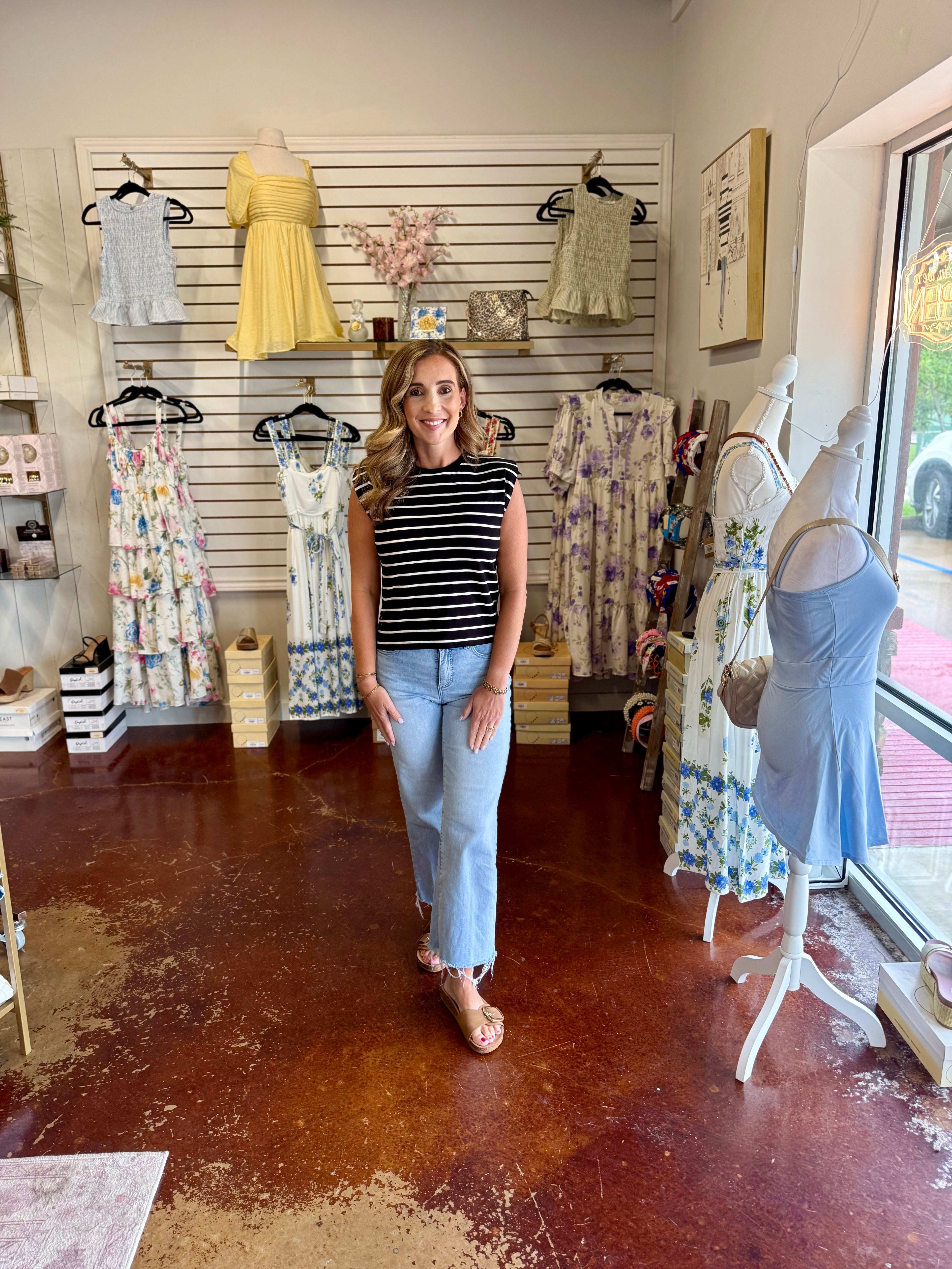 The Coastal Striped Top
