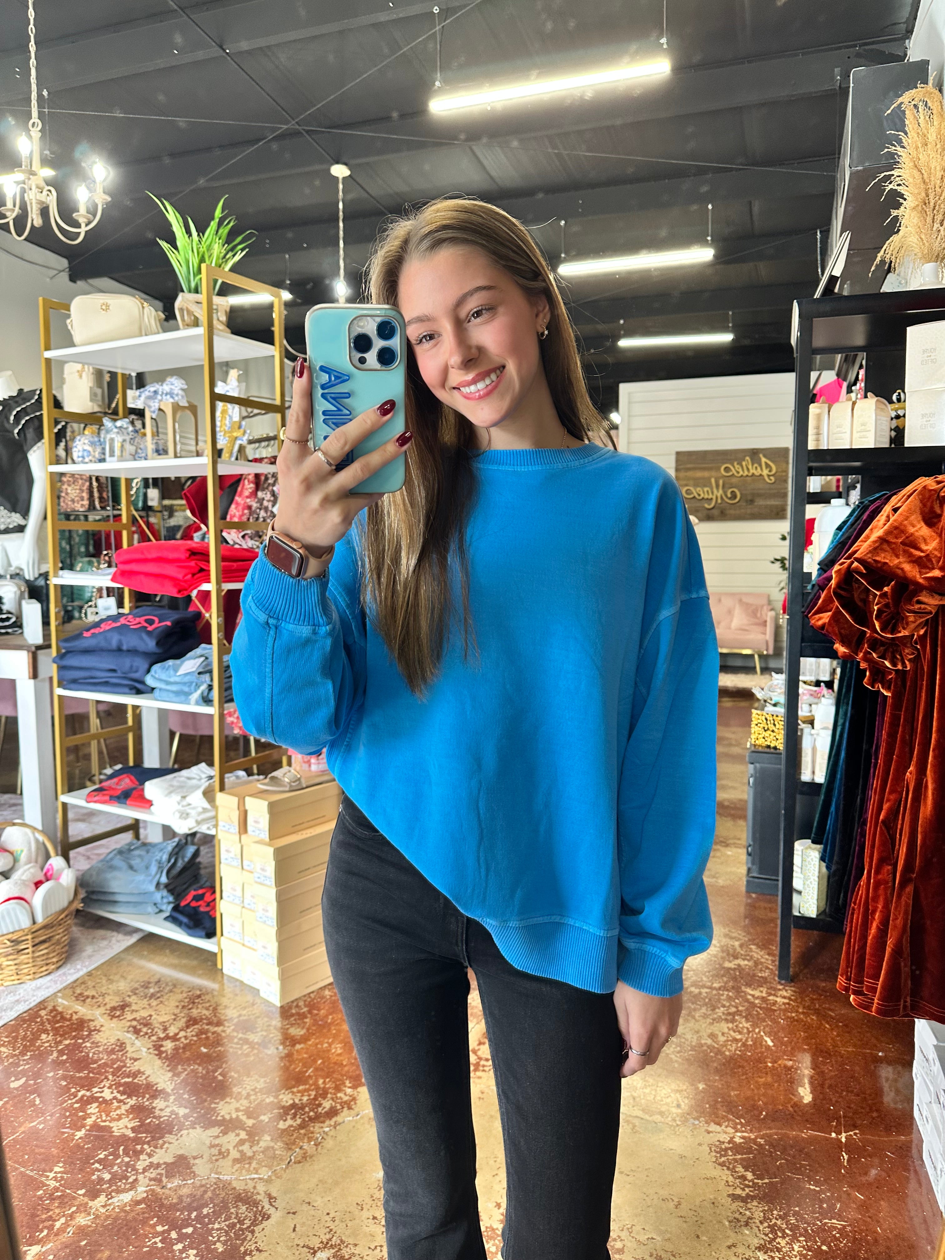 The French Terry Pullover