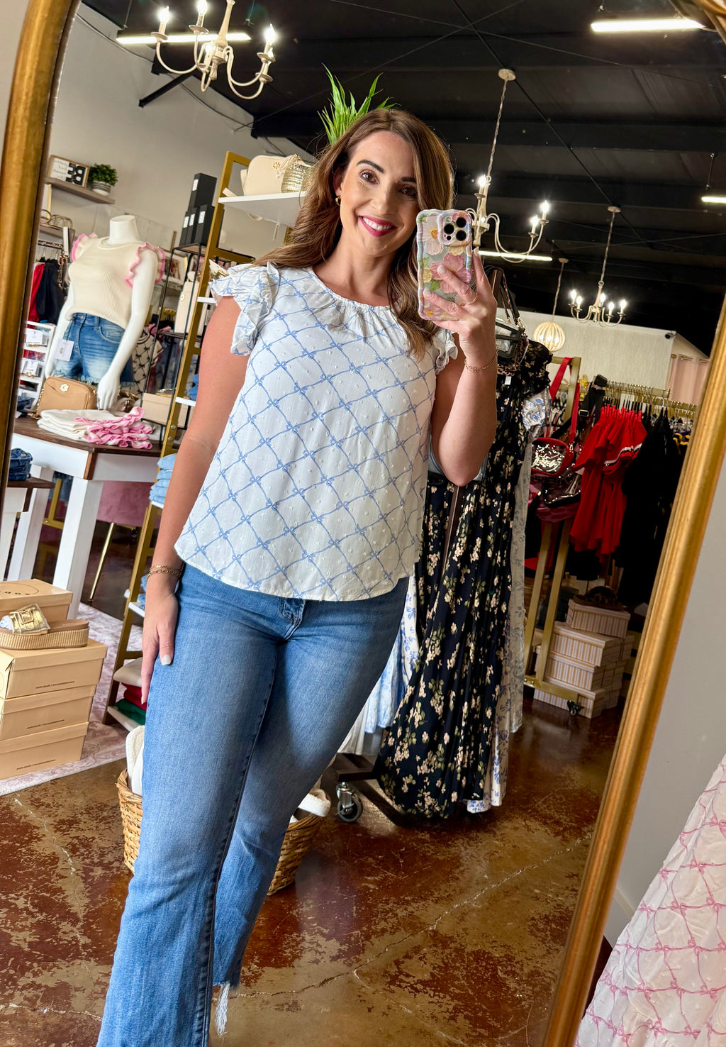 The Betsy Bow Top
