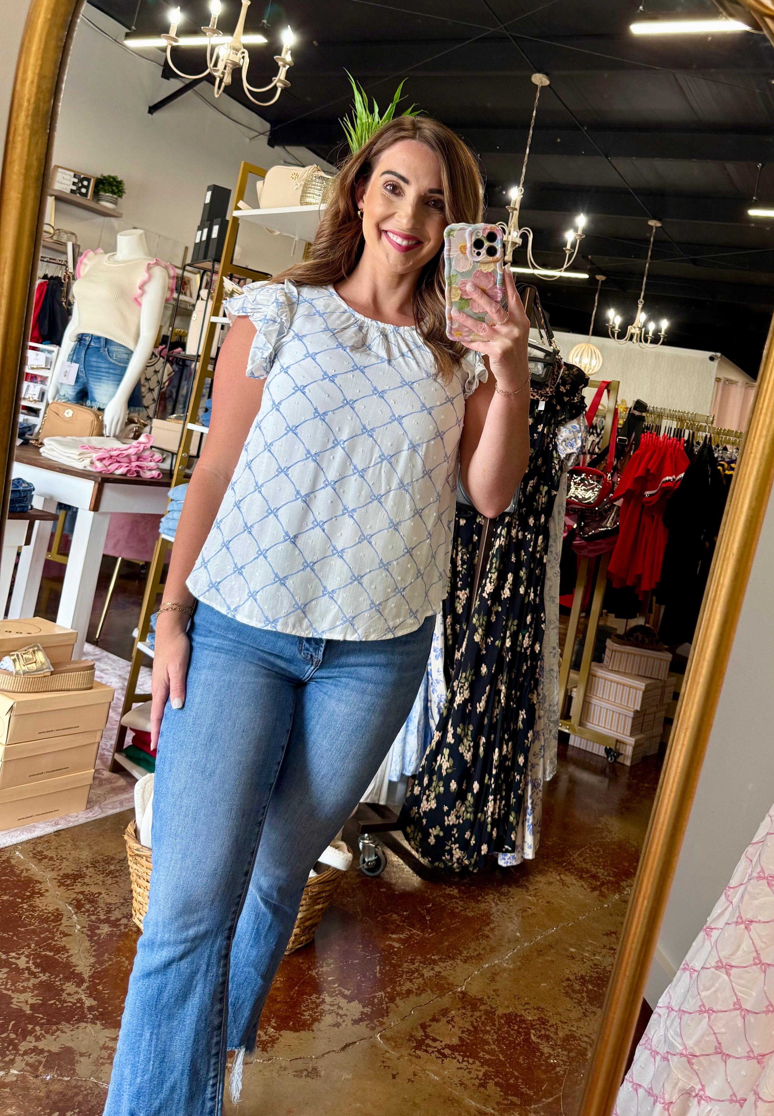 The Betsy Bow Top