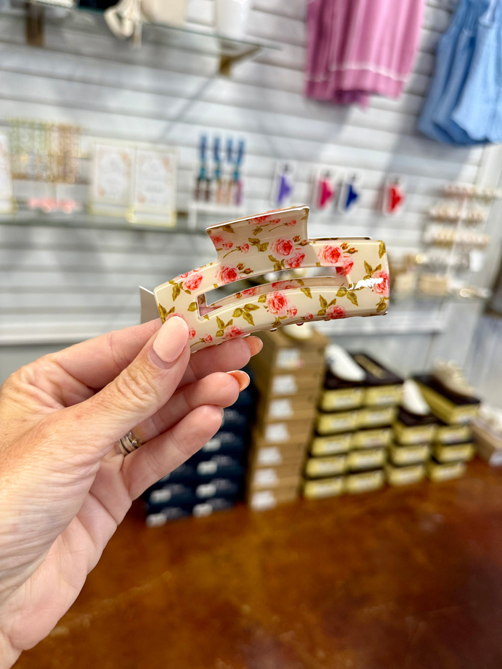 The Floral Hair Clips
