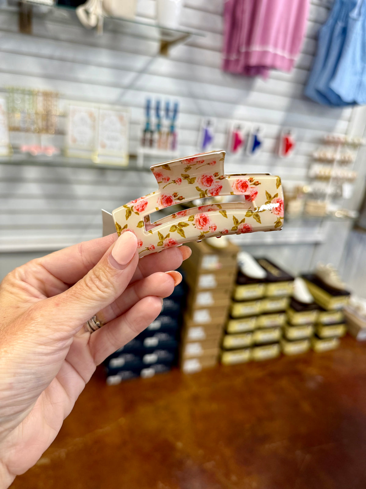 The Floral Hair Clips