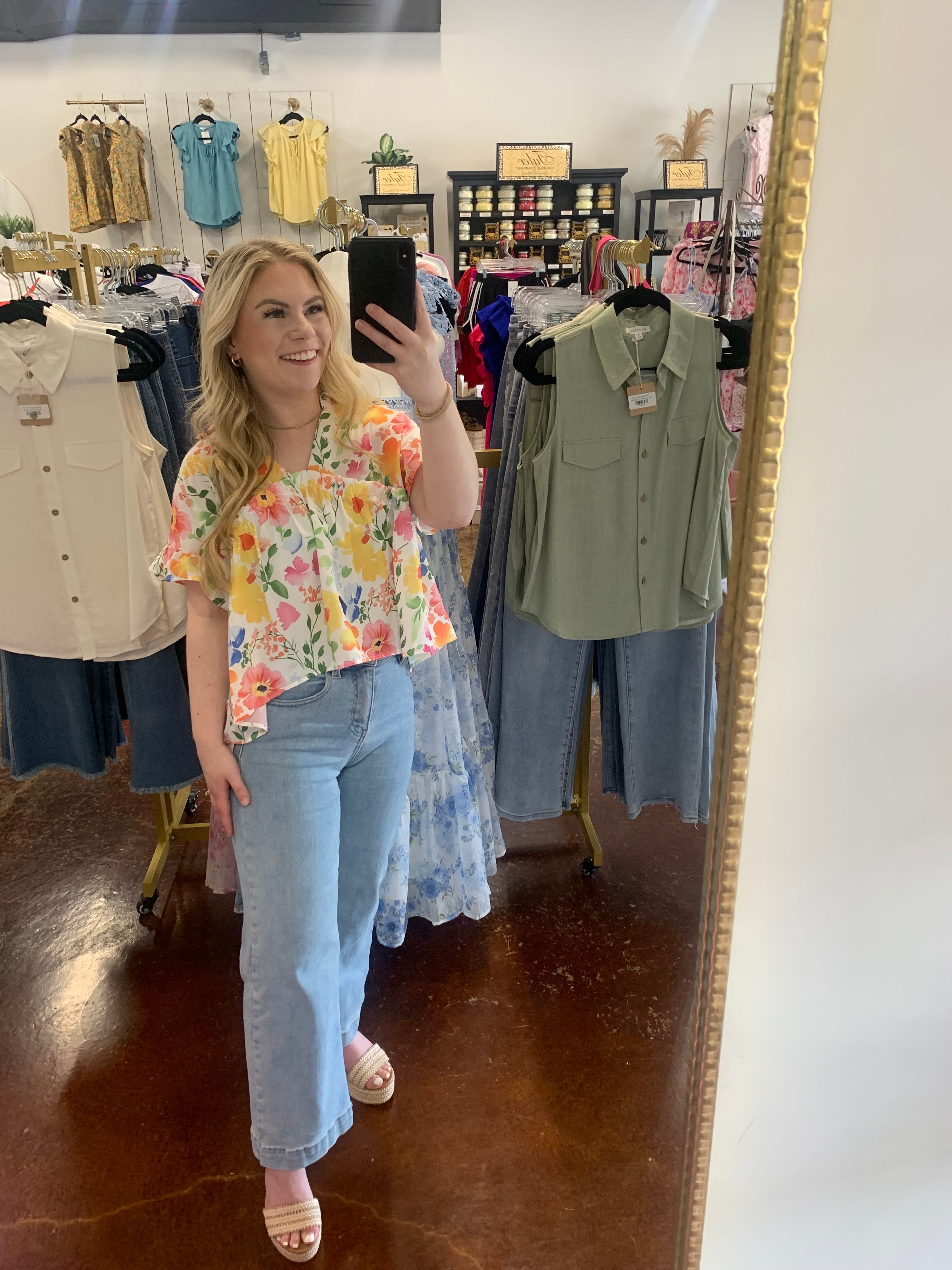 The Grace Floral Top