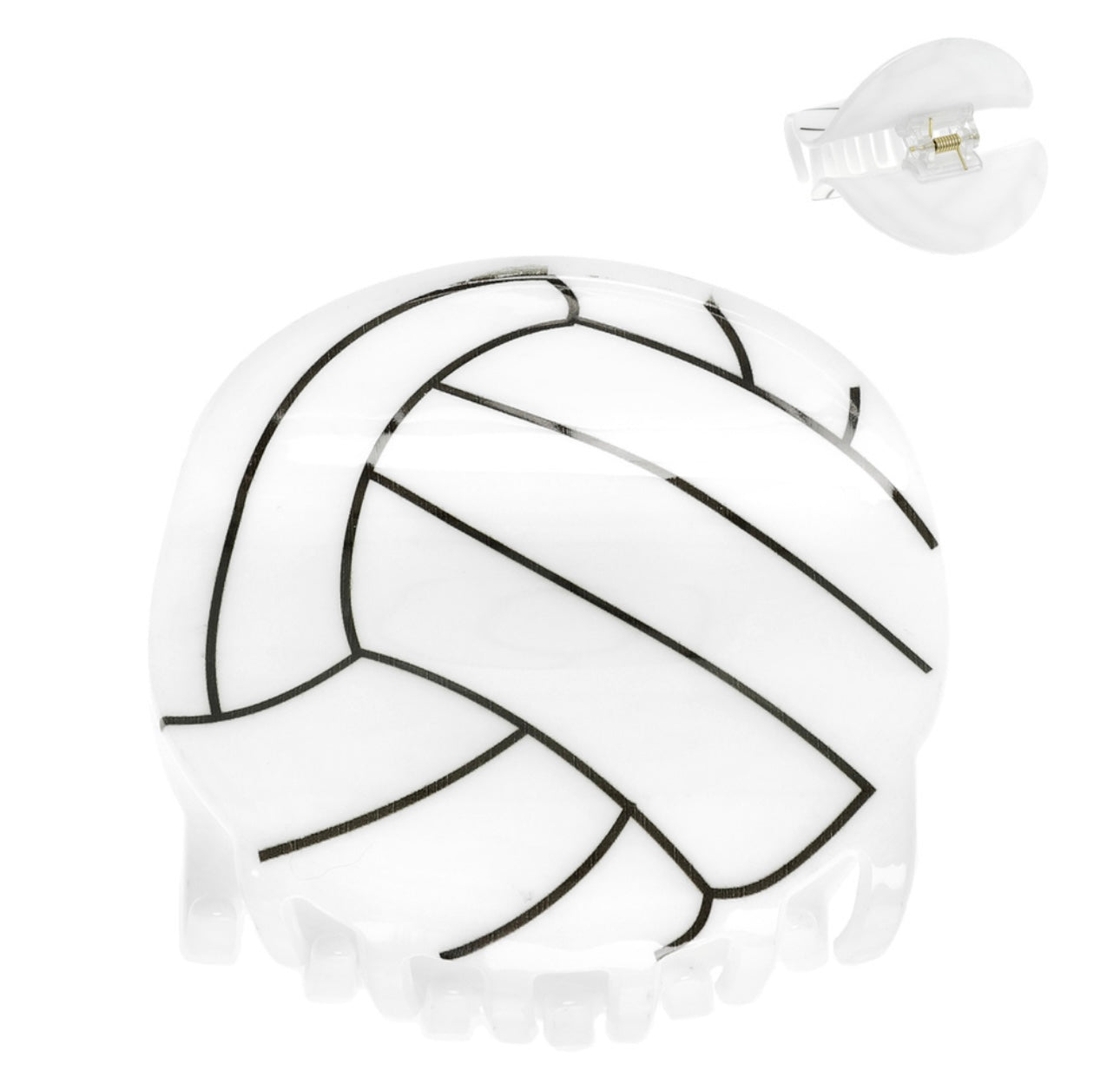 Volleyball Hair Clip