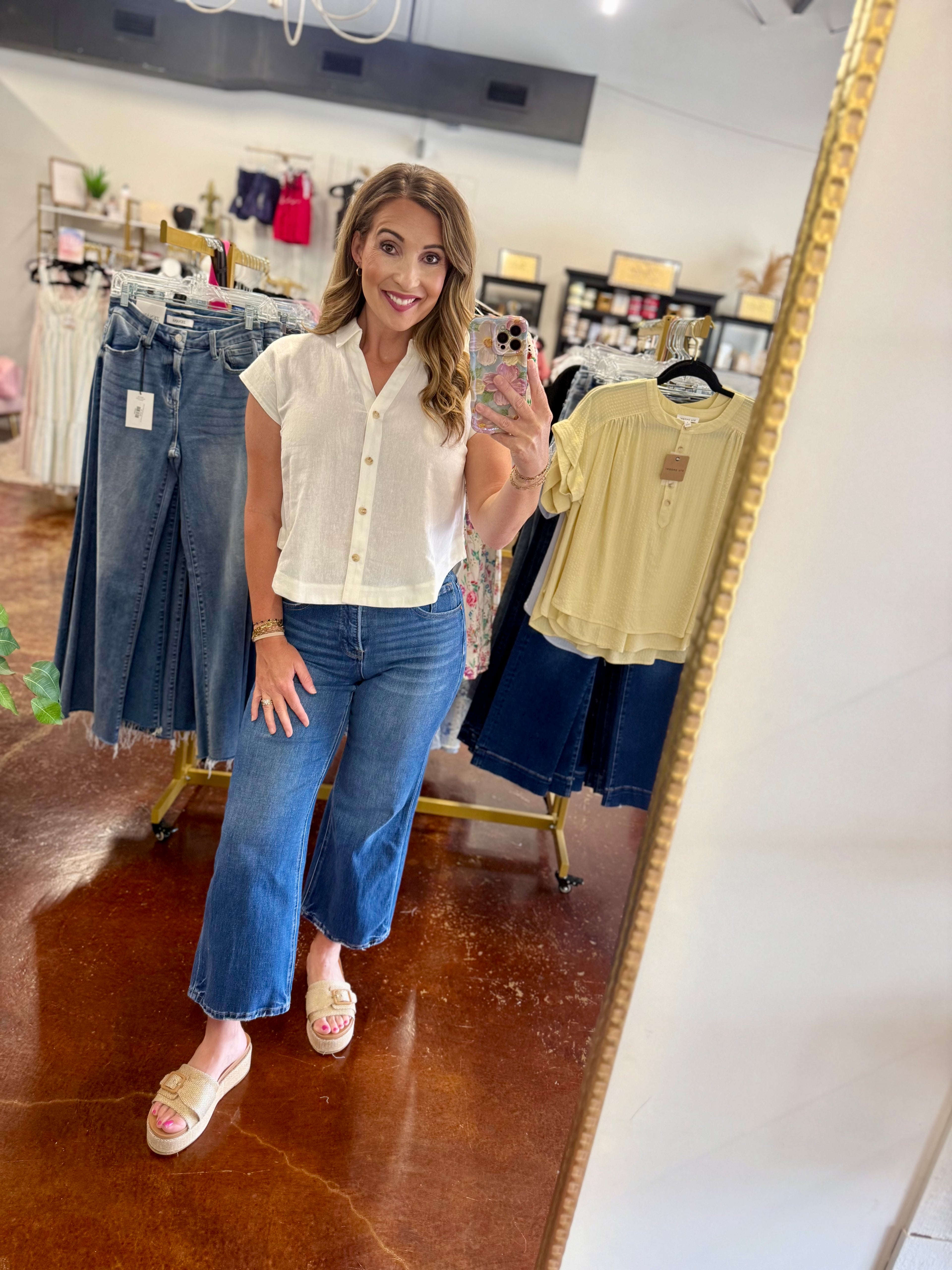 The White Lola Top
