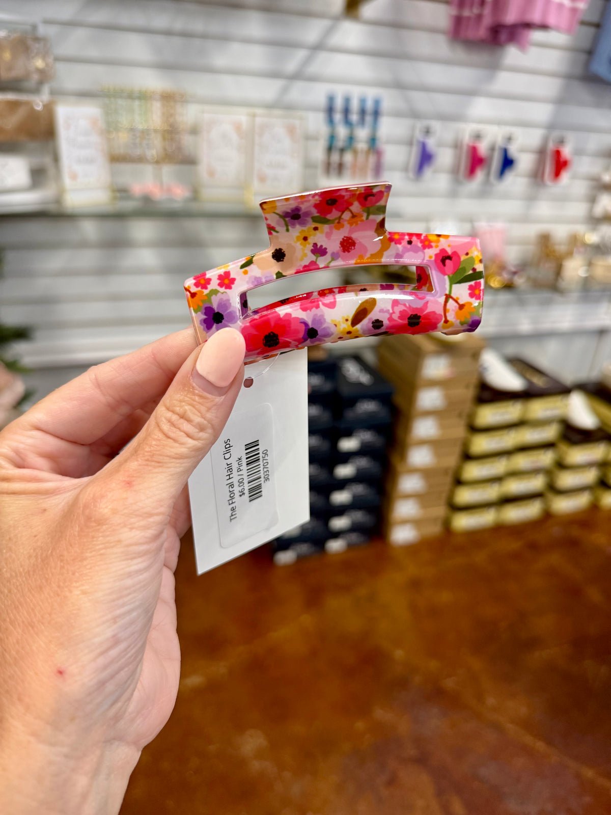 The Floral Hair Clips