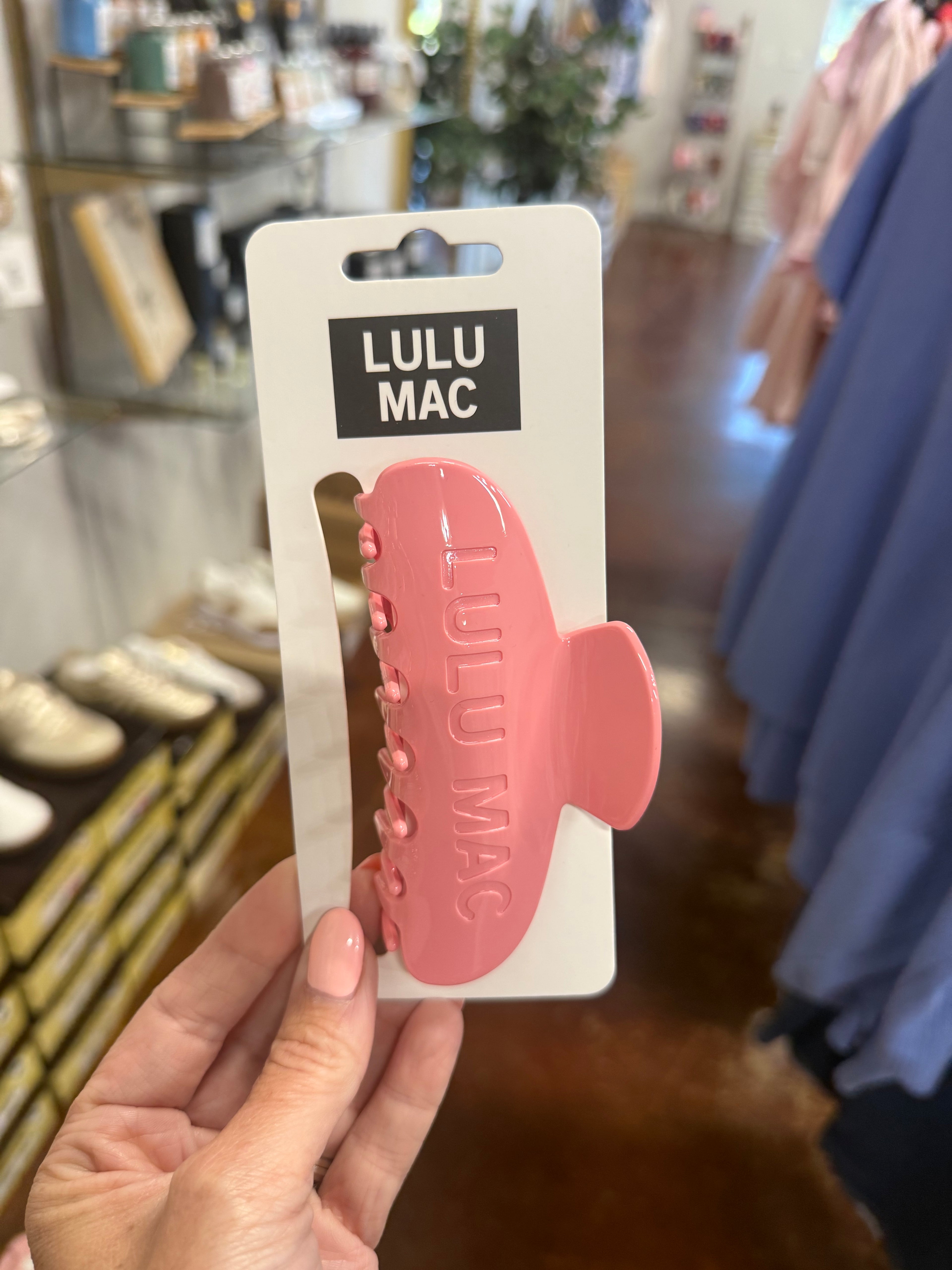 The Pink Lulu Mac Hair Clip
