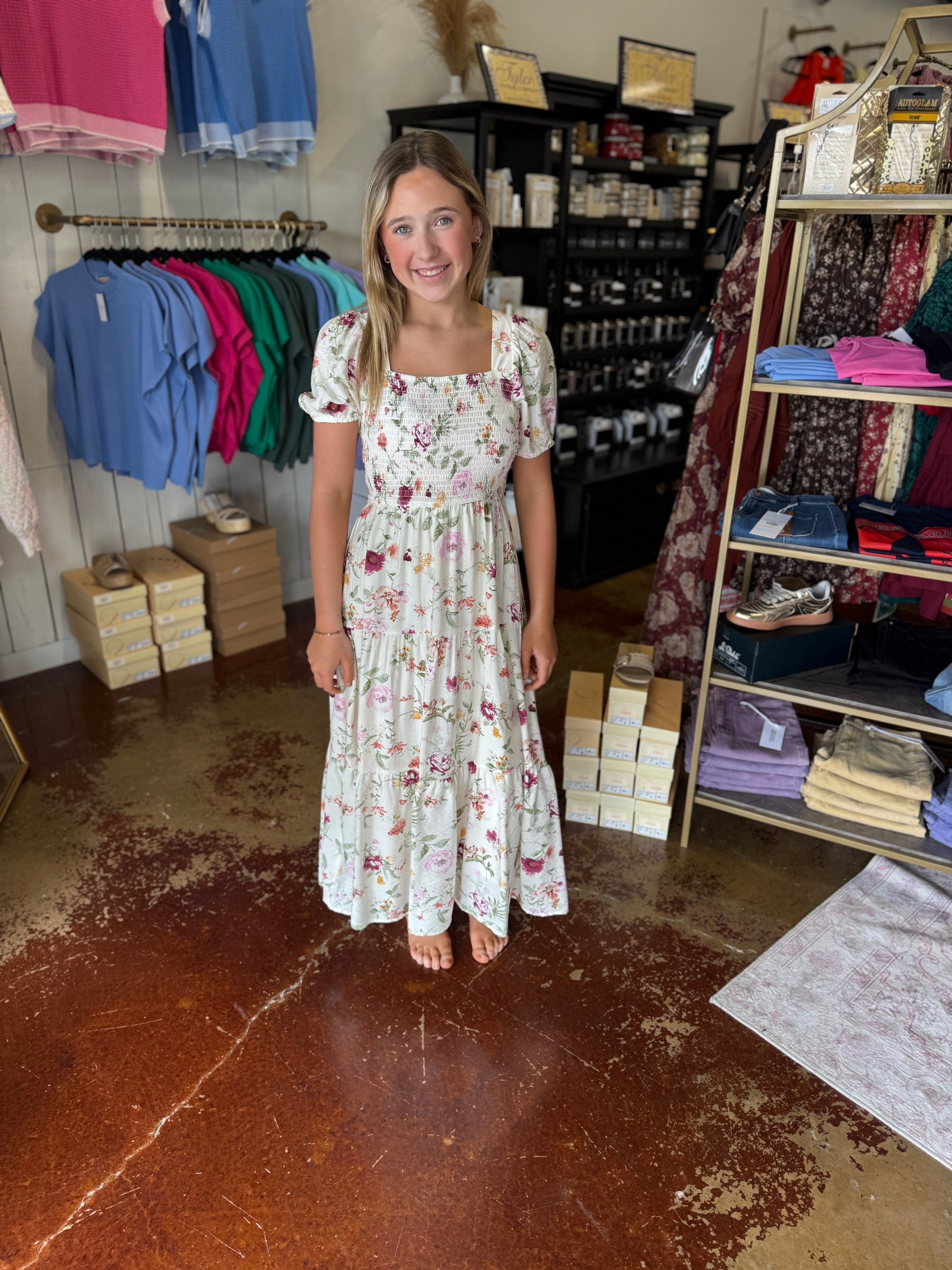 The Farah Floral Dress