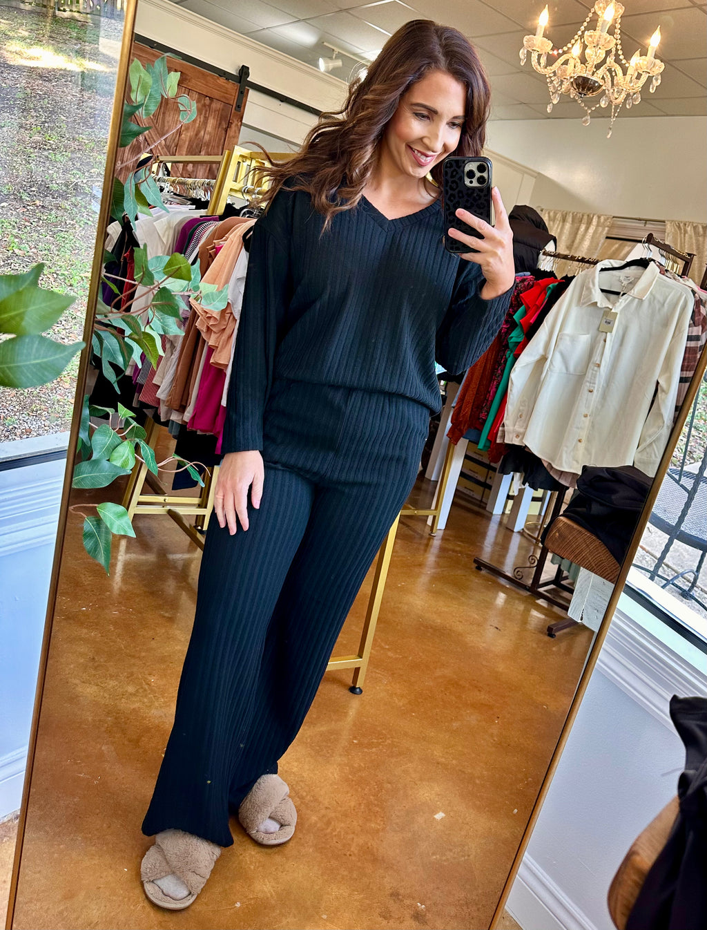 The Ribbed Lounge Set