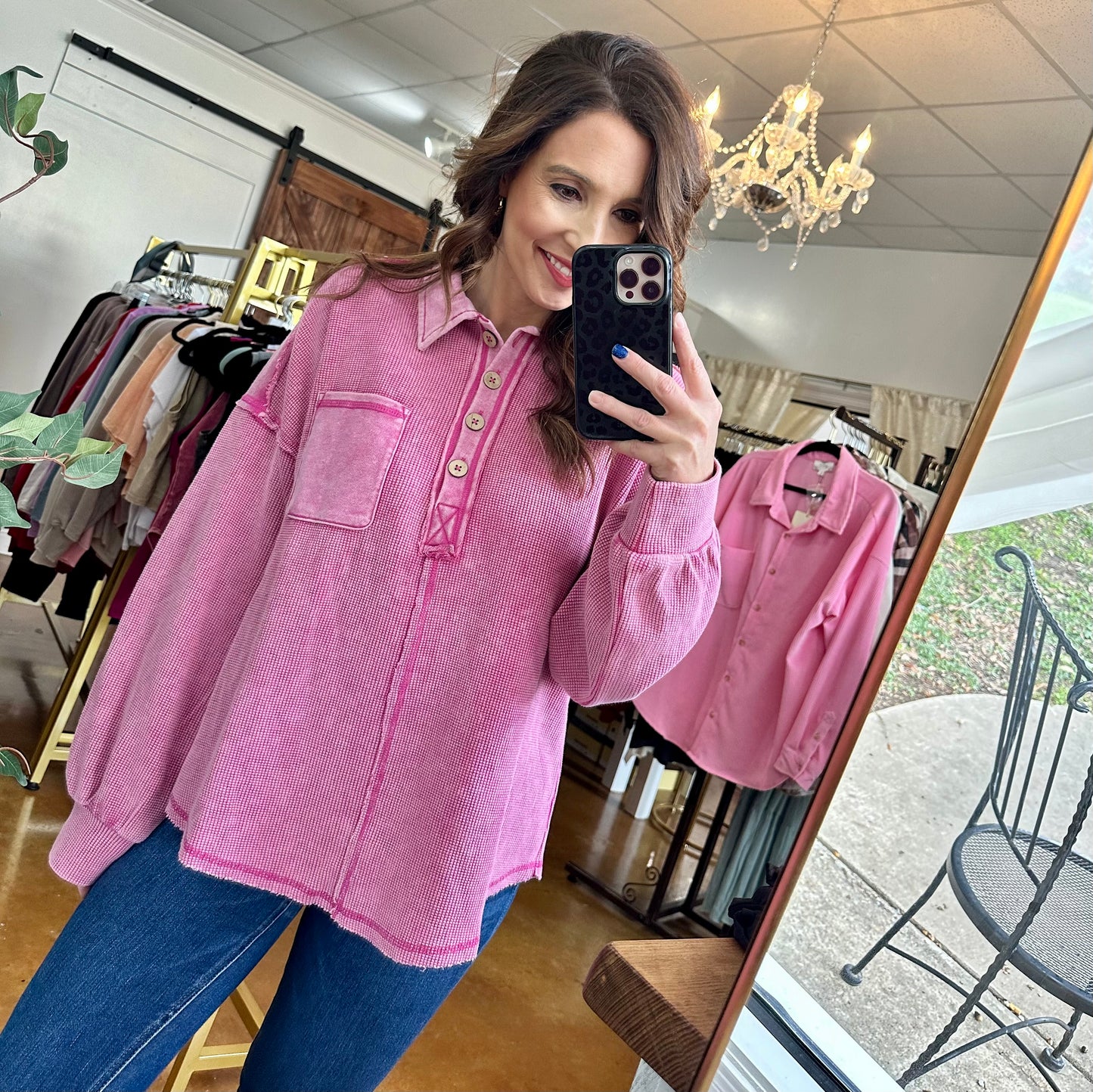 Our Paisely Pink Pullover