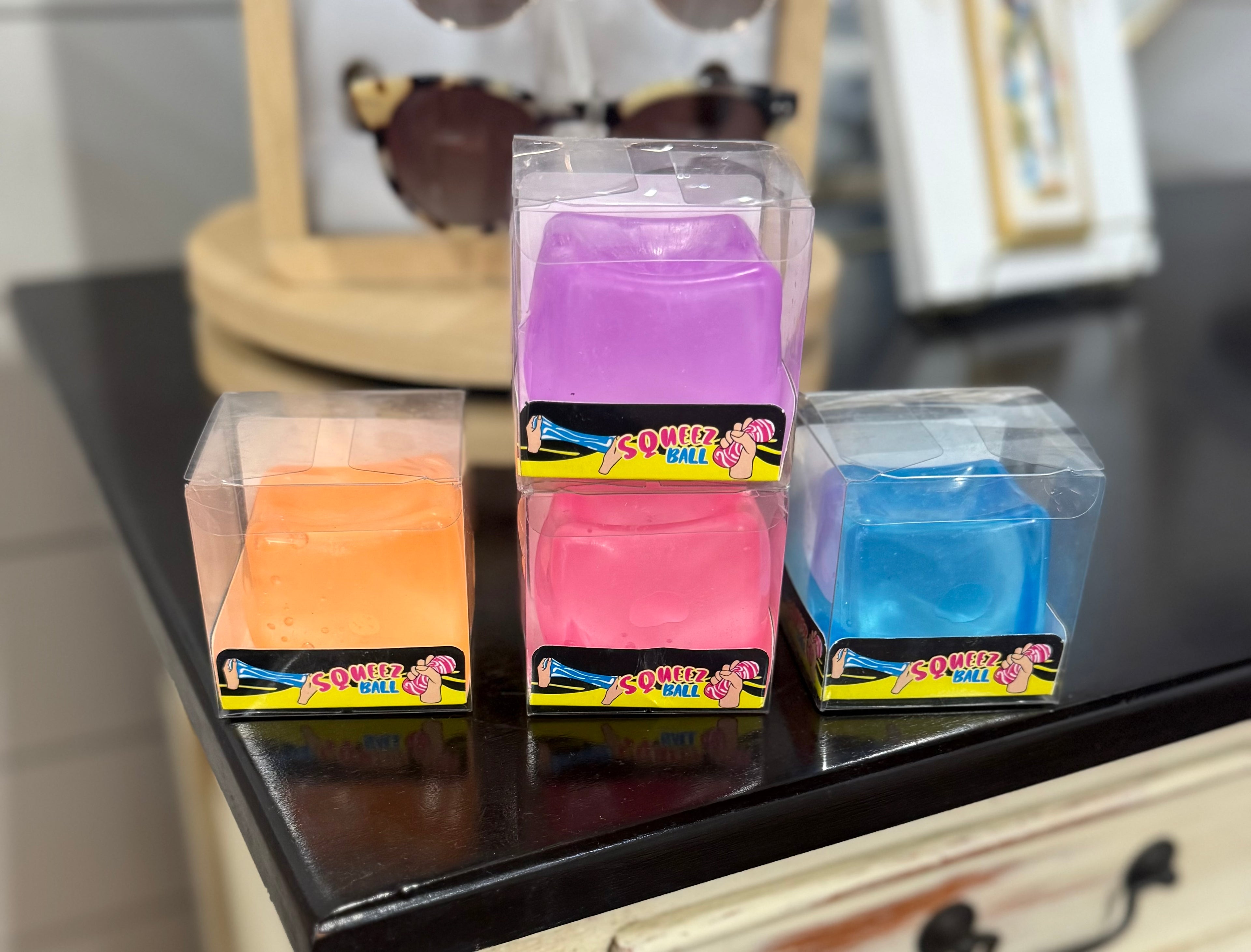 Colorful Cube Gel Squishy