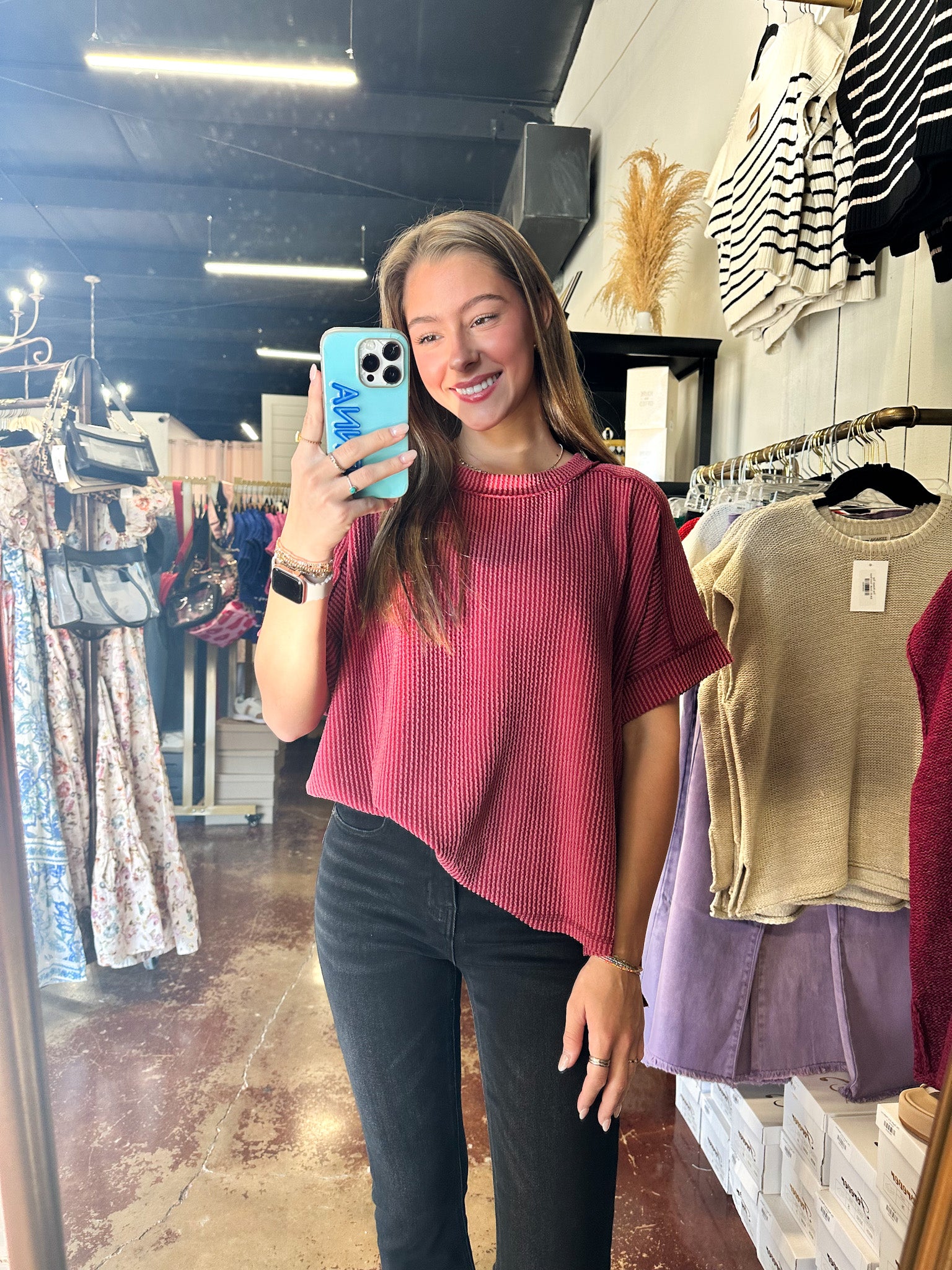 The Daisy Lane Ribbed Top