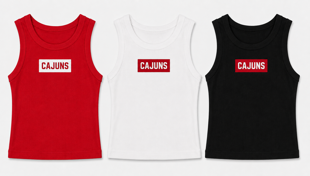 PRE-ORDER for The Cajuns Tanks