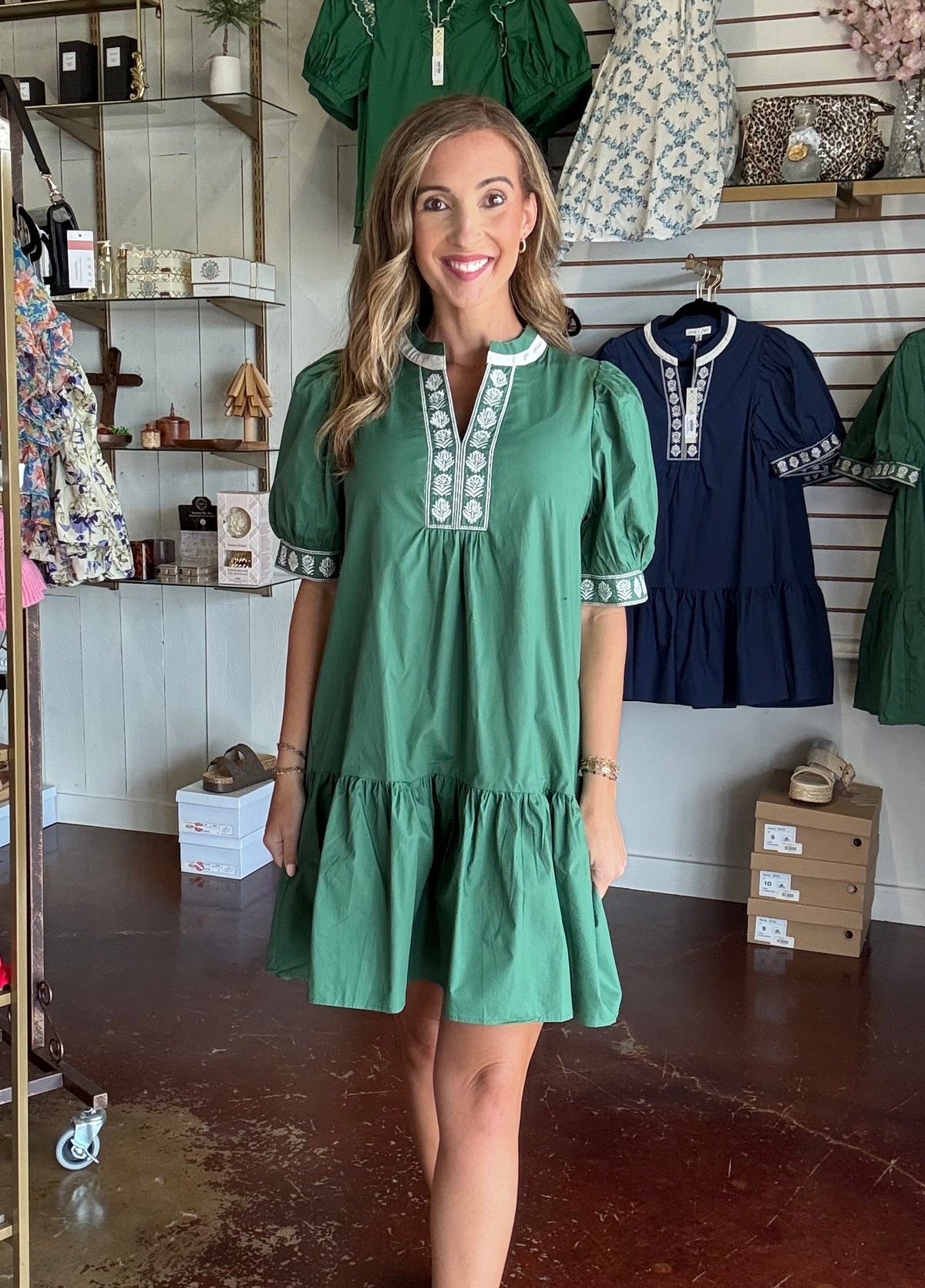 The Green Marlowe Dress