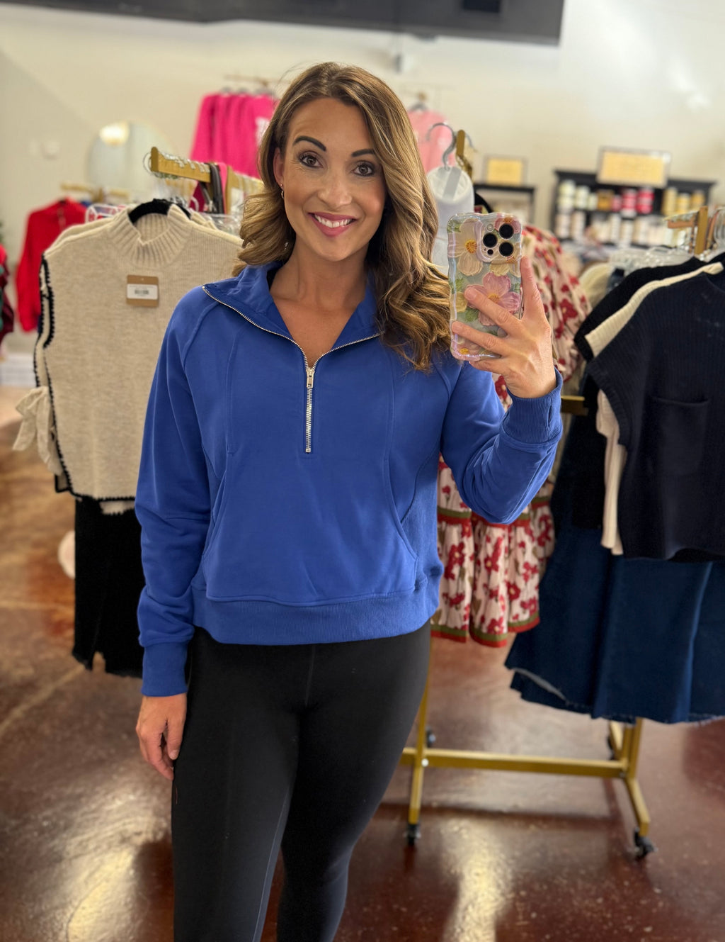 The Alice Half Zip Pullover