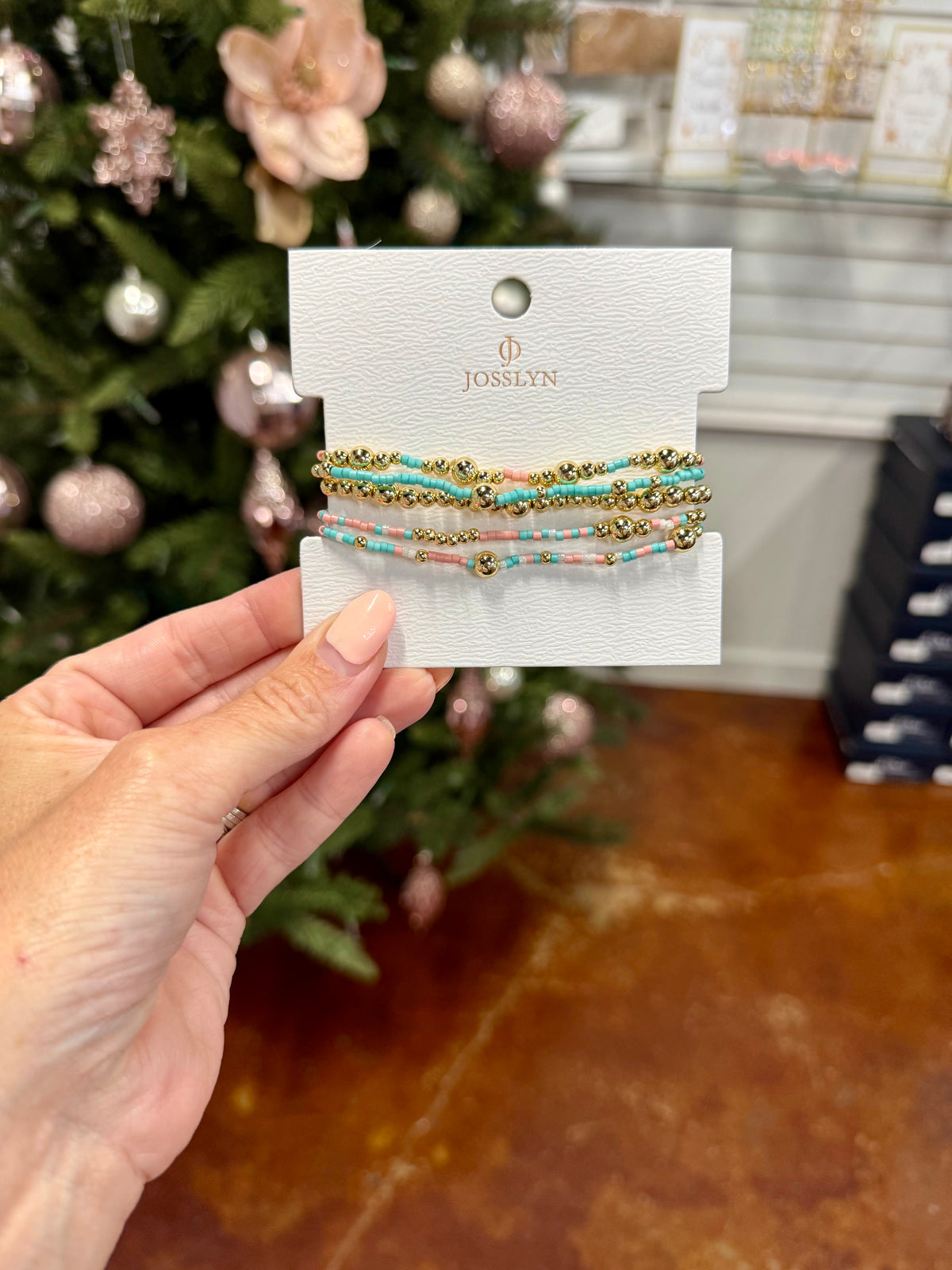 The Light Blue Bracelet Stack