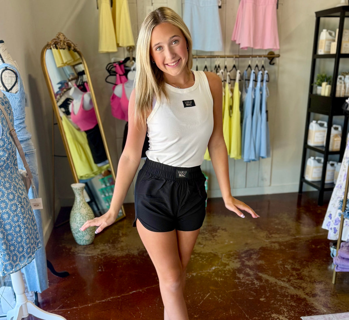 The White OG Lulu Mac Tank