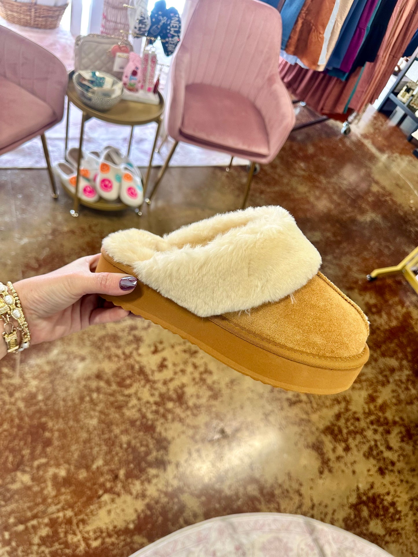 The Darian Platform Slippers