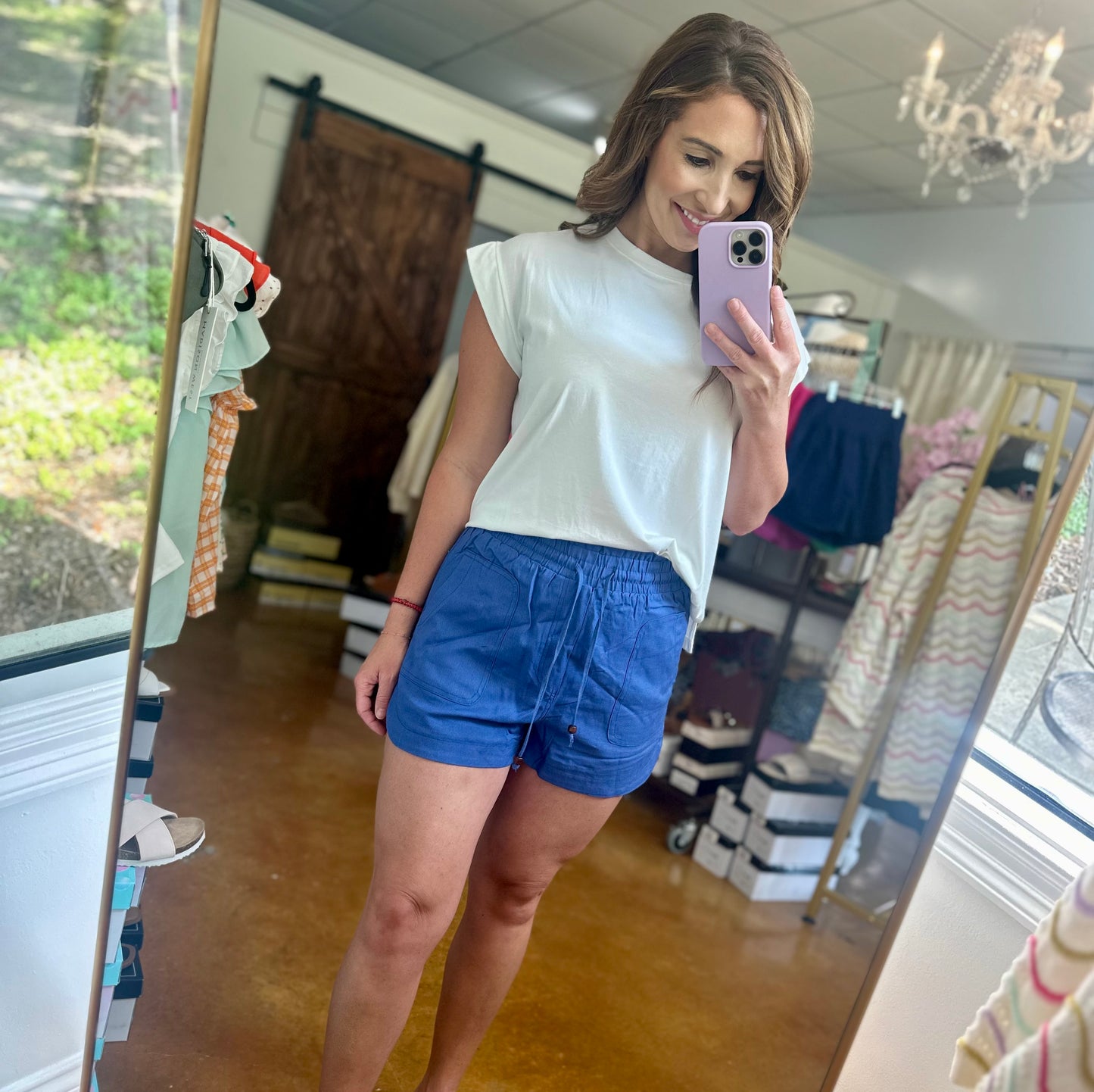 The Sadie Marie Linen Shorts