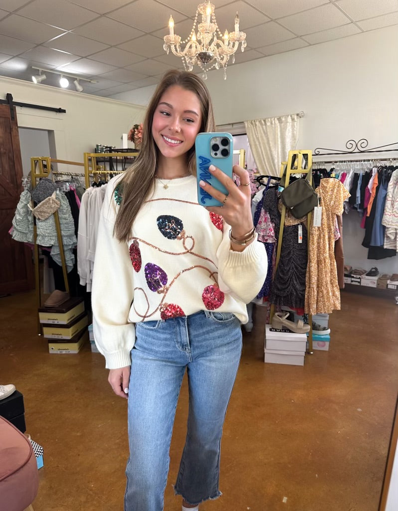 The Christmas Lights Sweater