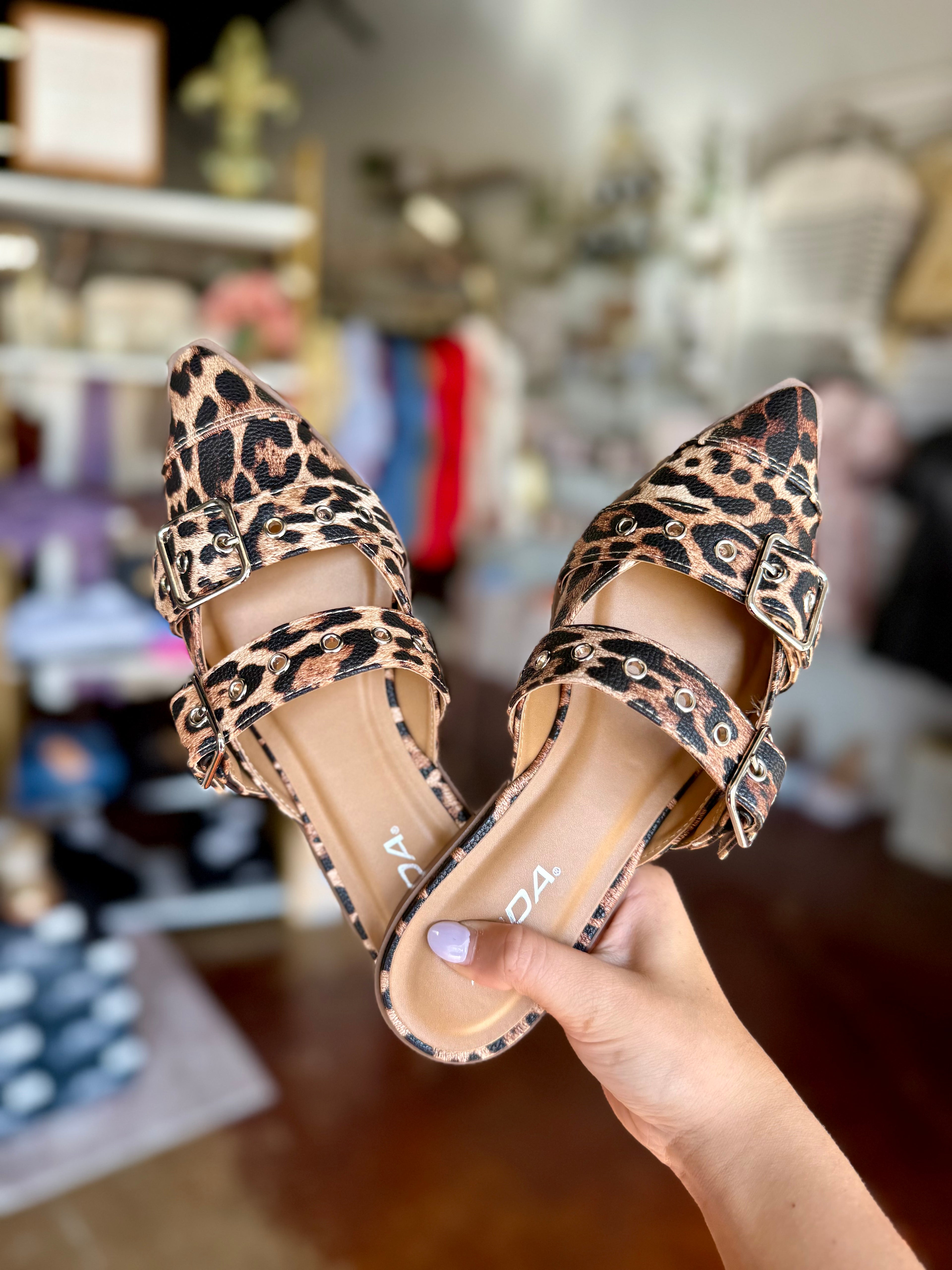 The Stunning Leopard Mules
