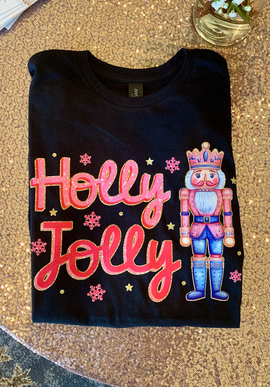 Holly Jolly Nutcracker Tee