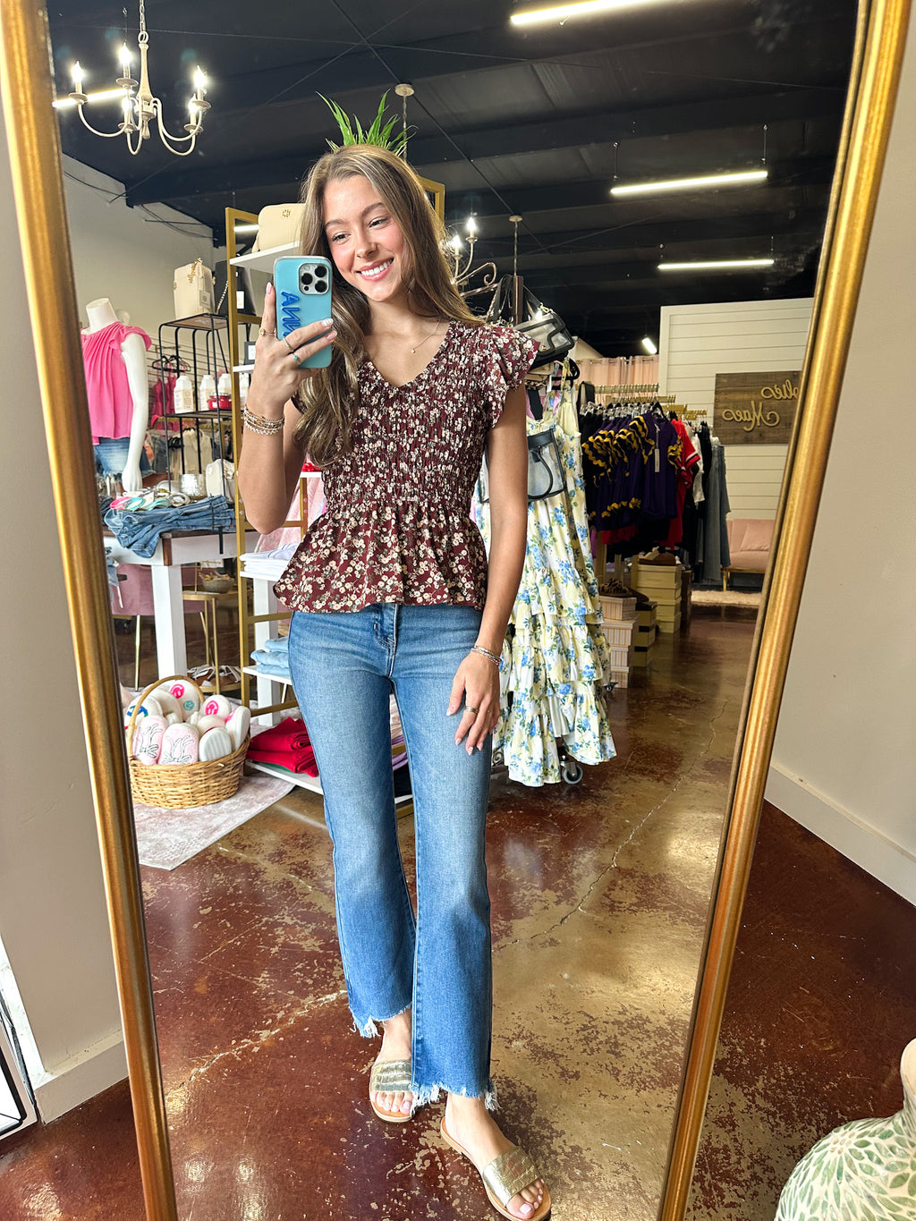 The Maple Bloom Top
