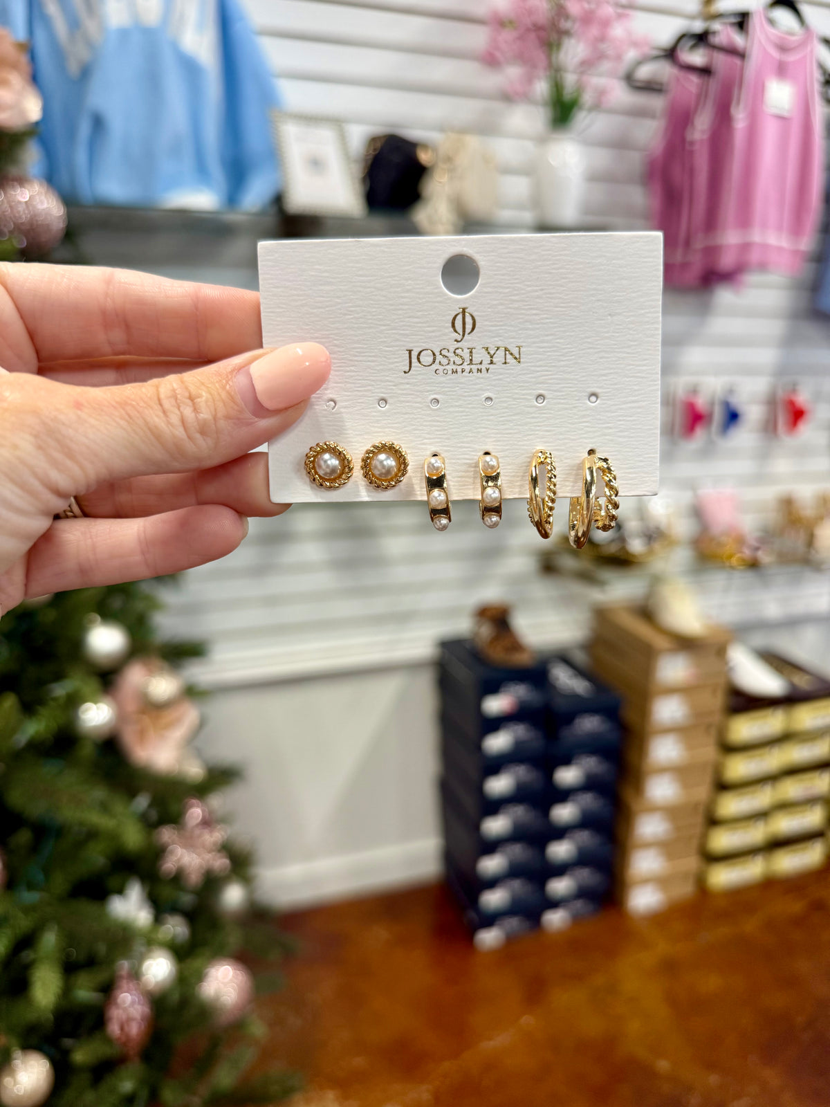 The Gold Pearl Trio Set