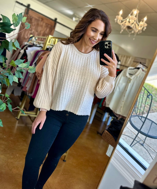 Our Maddie Cream Pullover