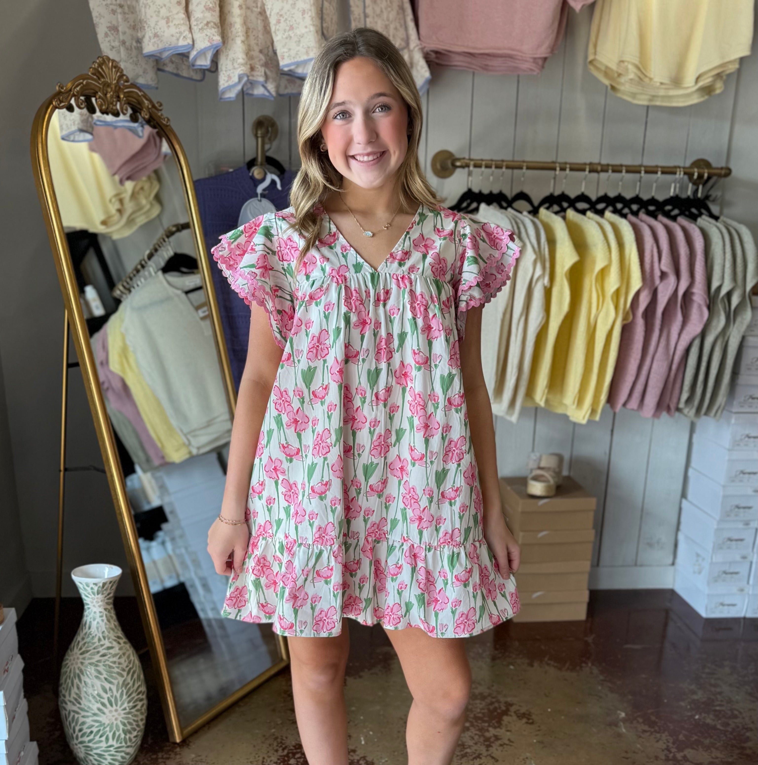 The Bria Floral Dress