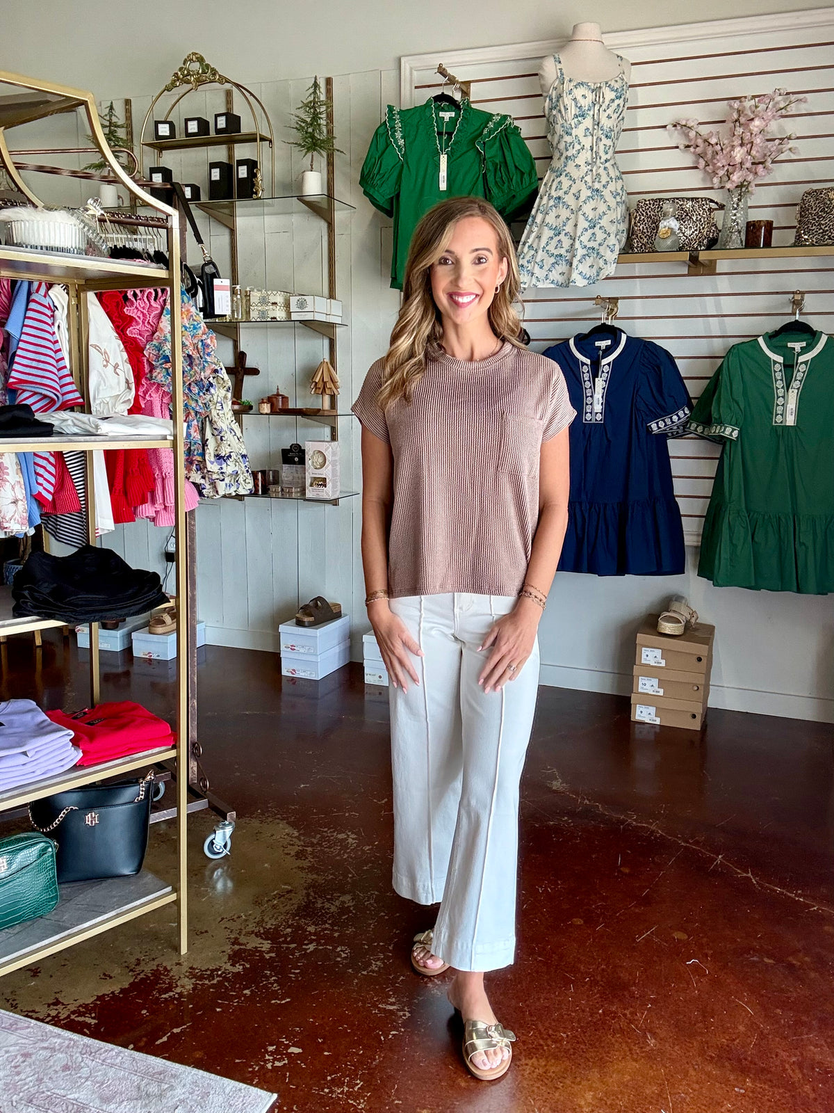 The Acorn Marlie Ribbed Top