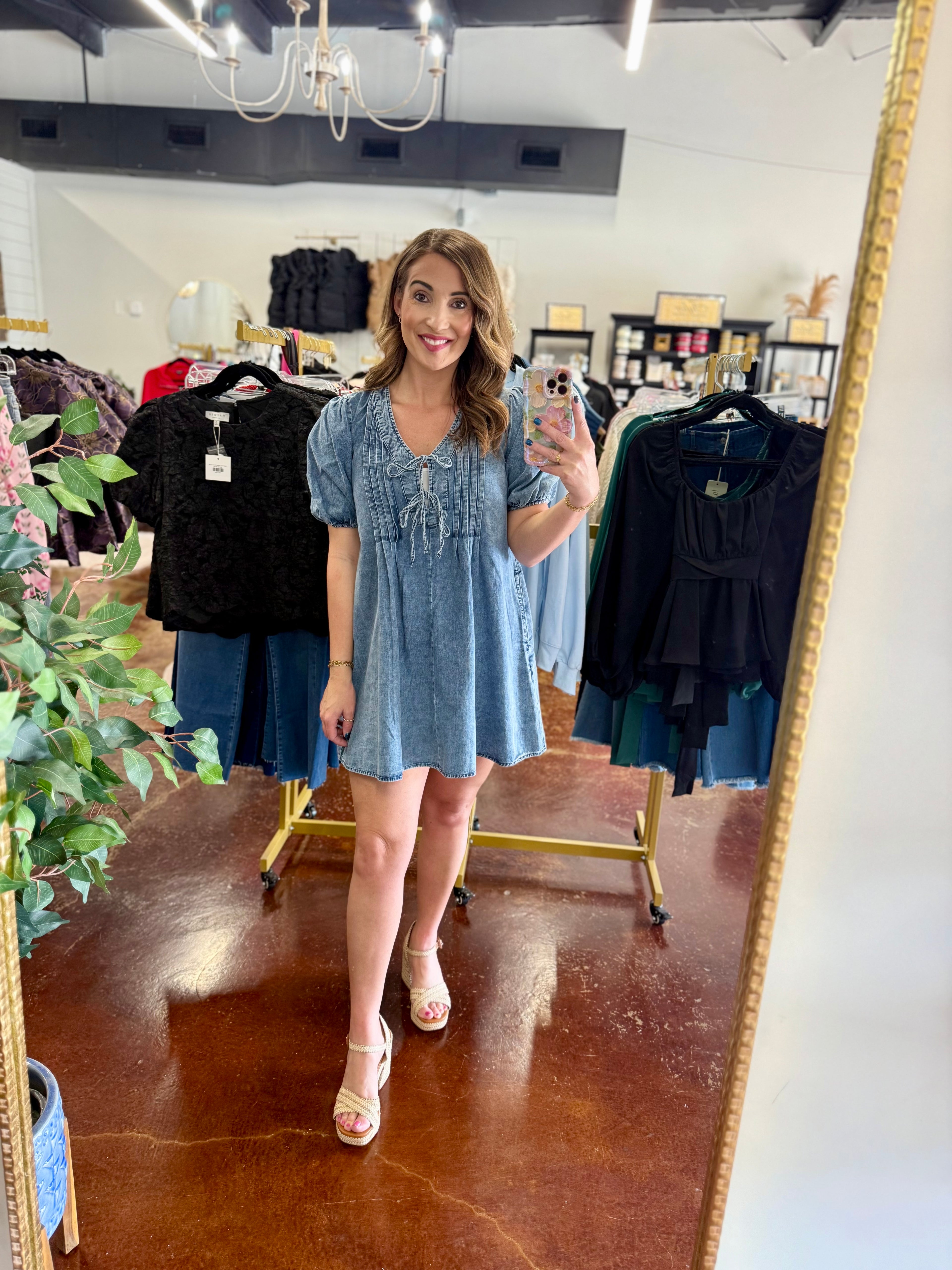 The Bethany Denim Dress