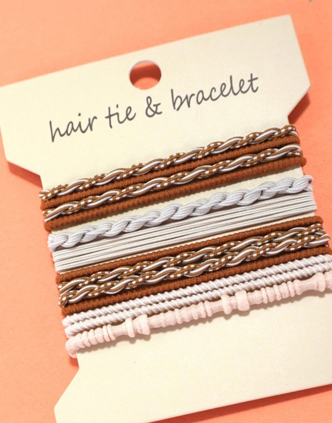 BOHO DUAL FUNCTION KNOT BRACELET HAIR TIES