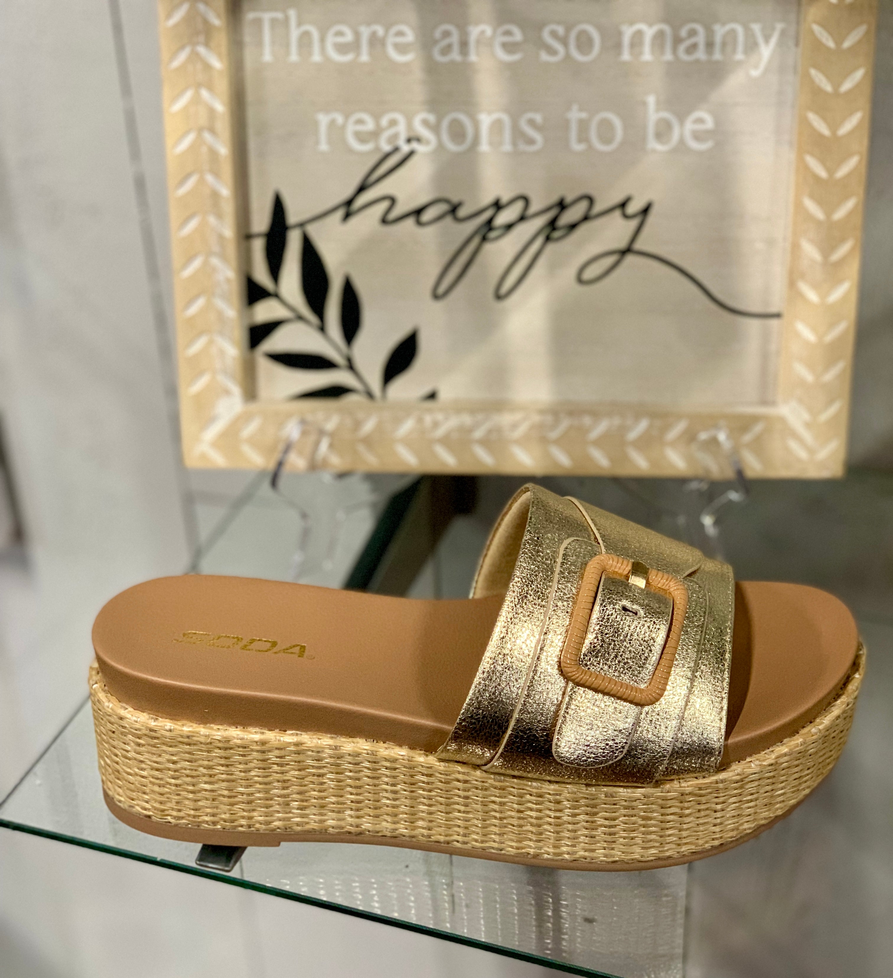 The Gold Lulah Platforms