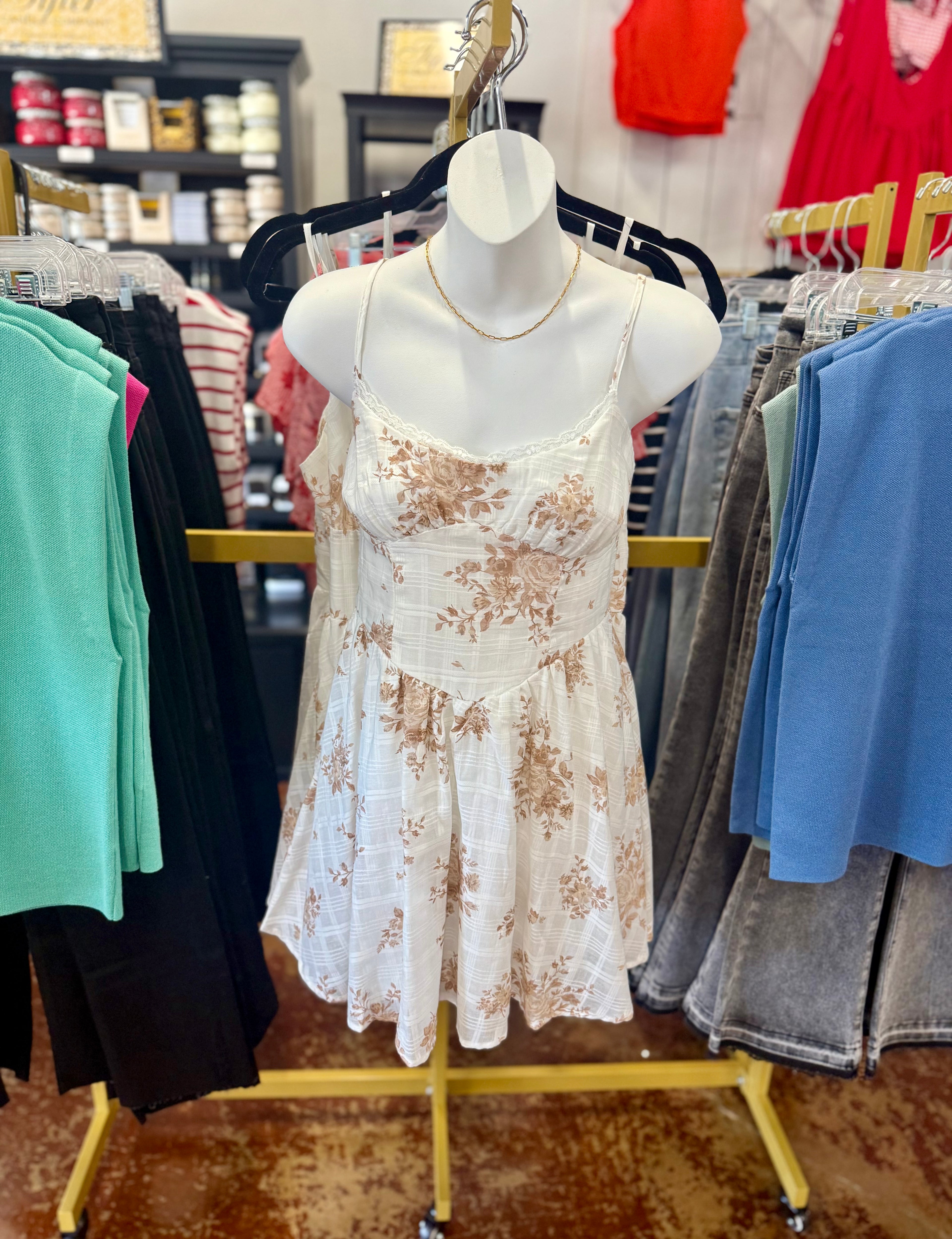 The Katherine Floral Mini Dress