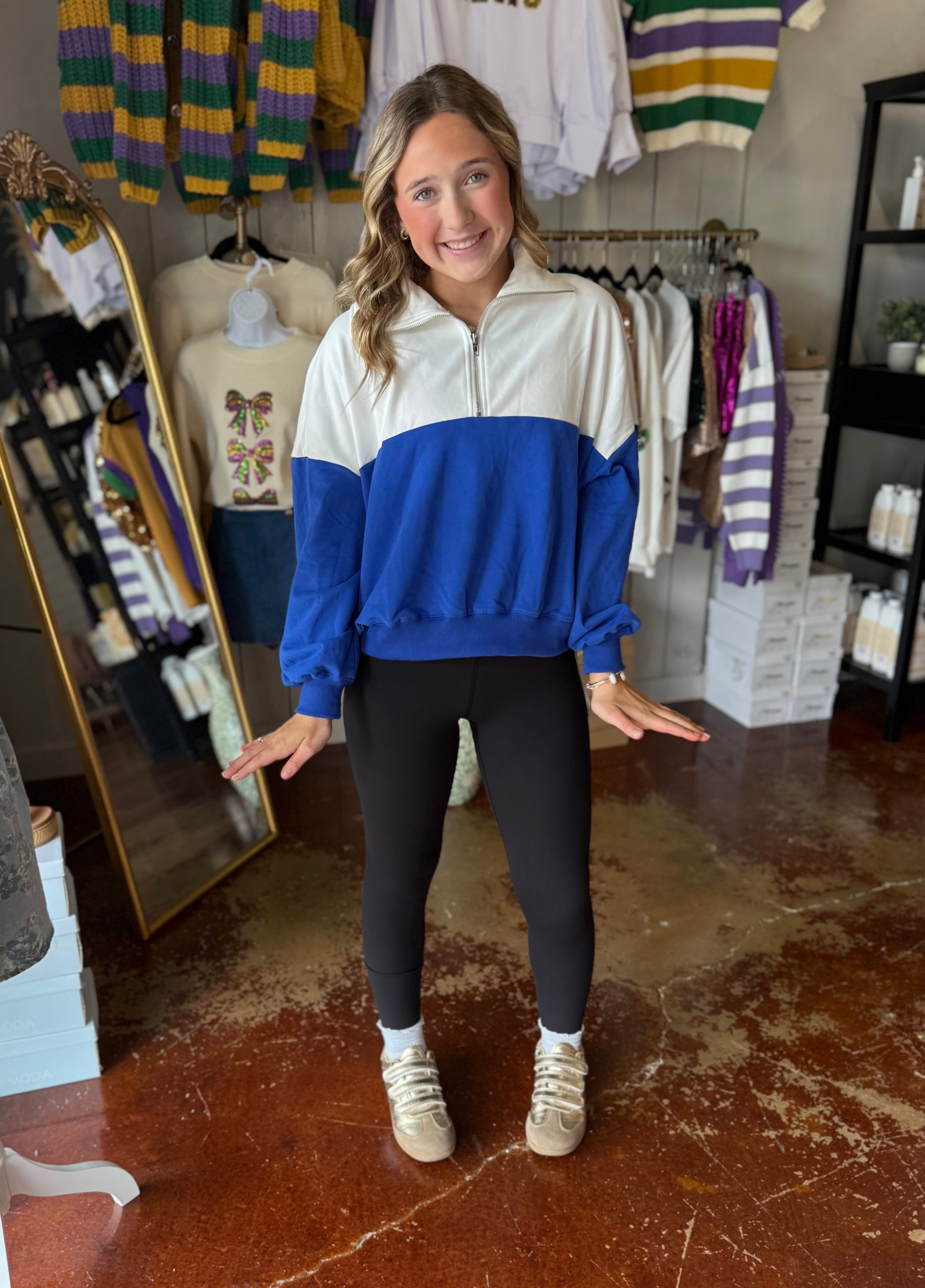 The Royal Half Zip Pullover
