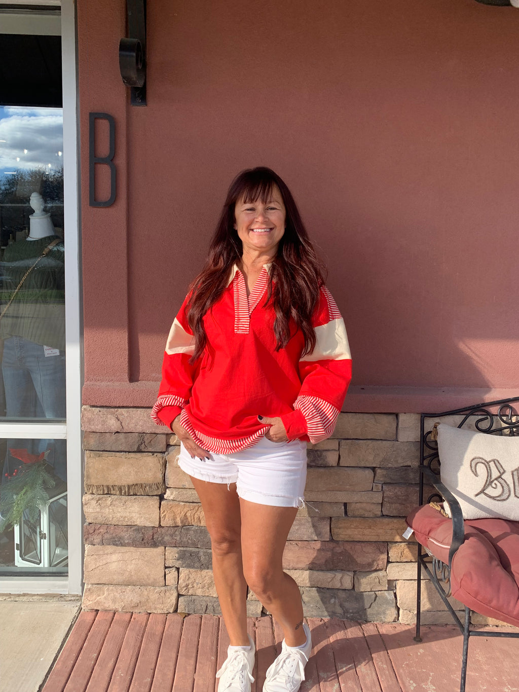 The Sydni Color Black Top