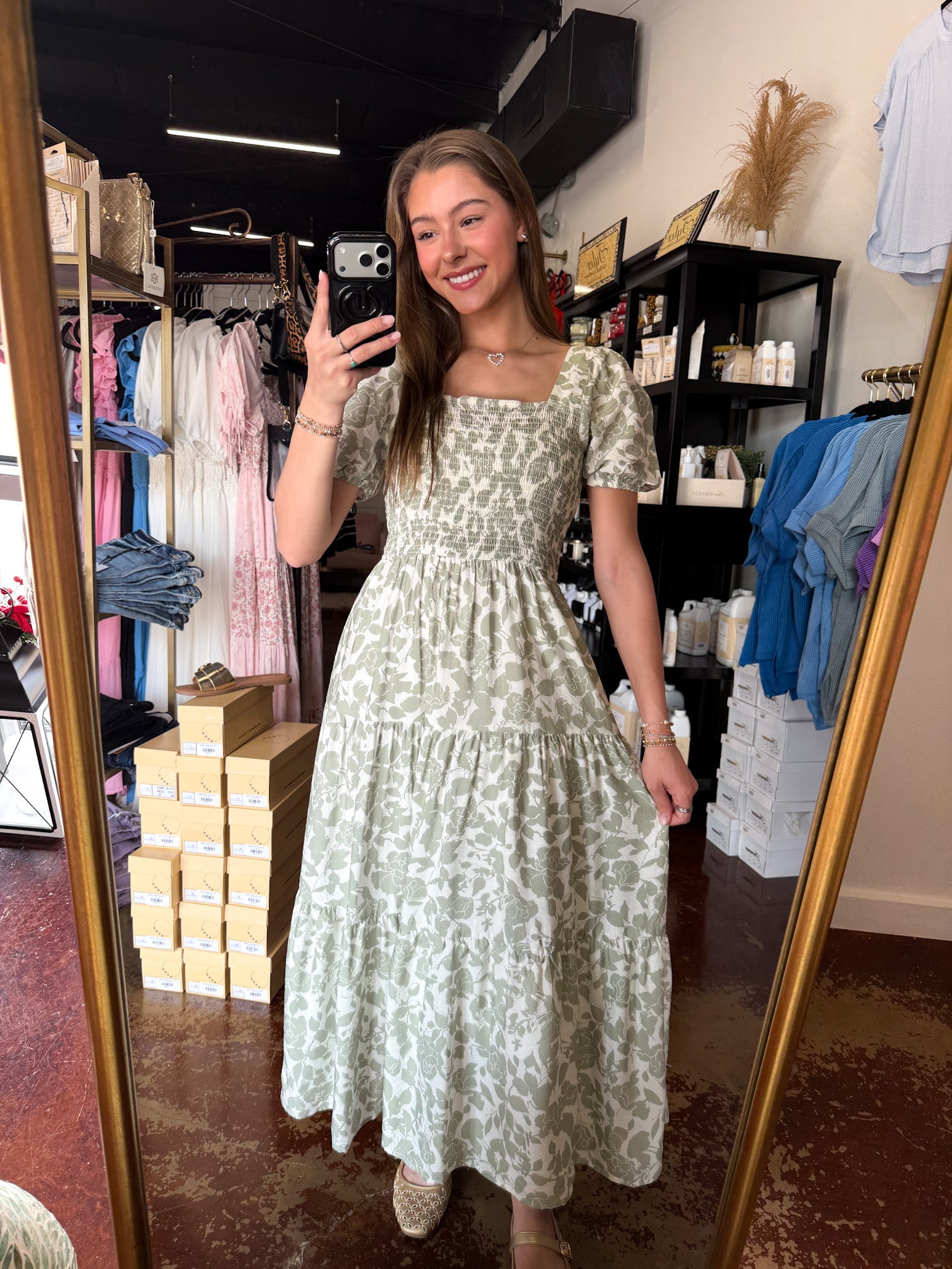 The Saige Floral Dress