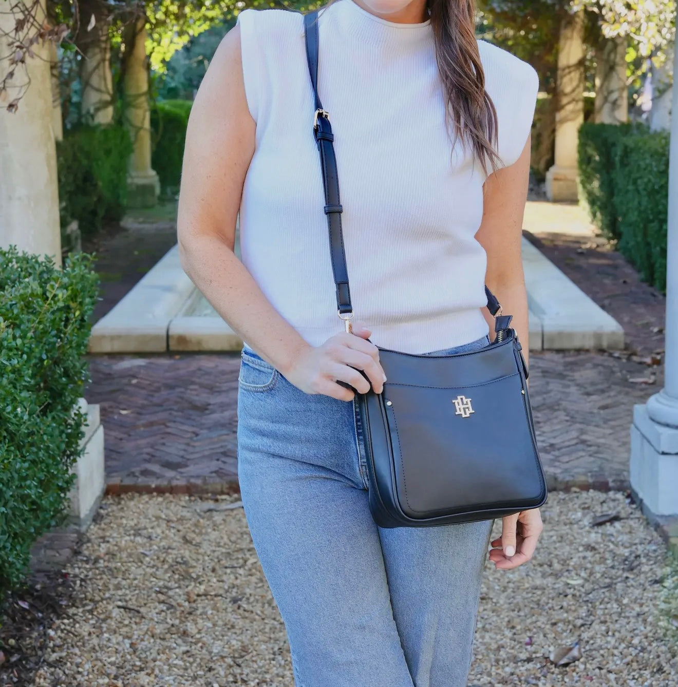 The Black Bethany Crossbody