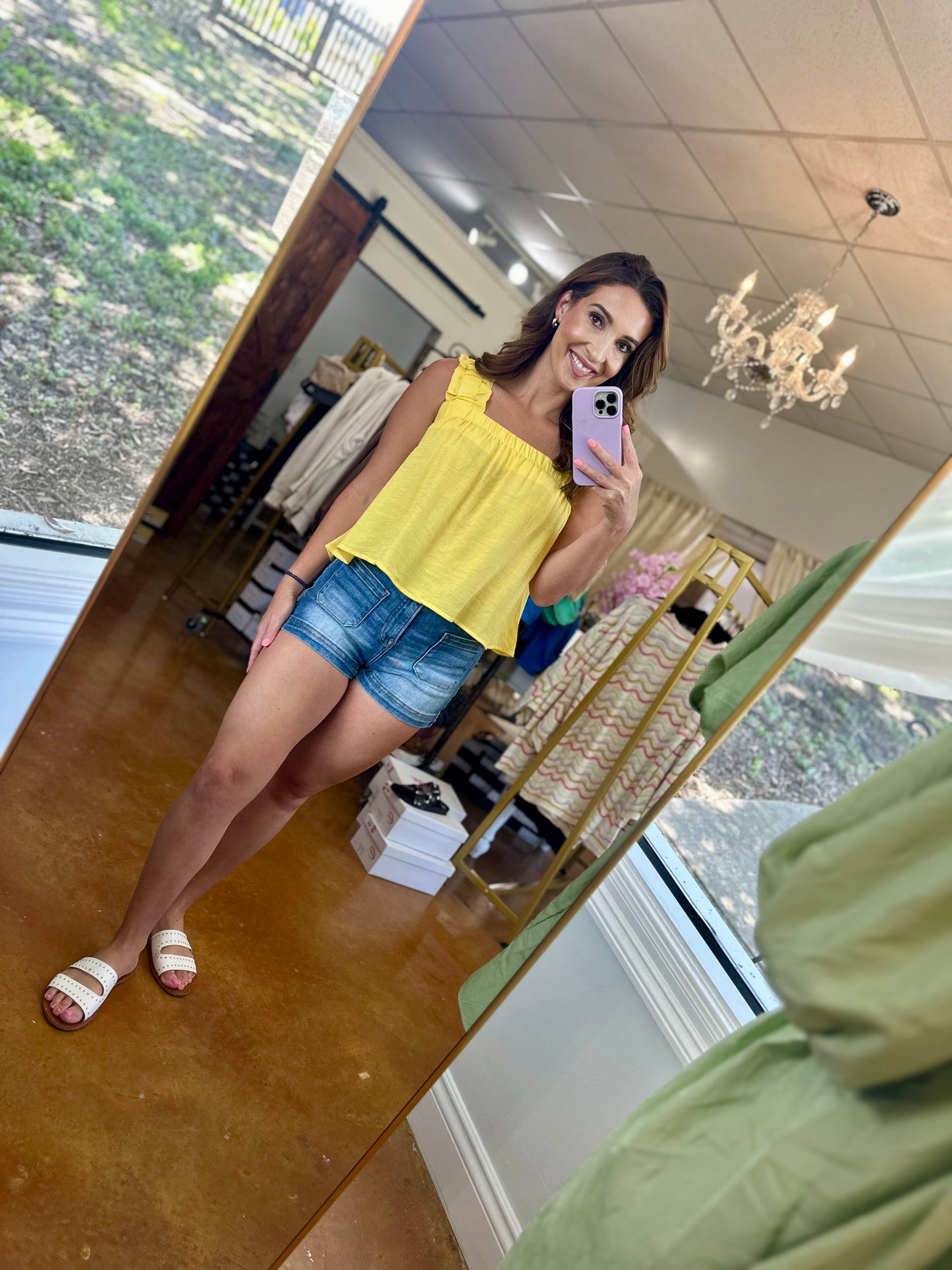 The Yellow Summer Top