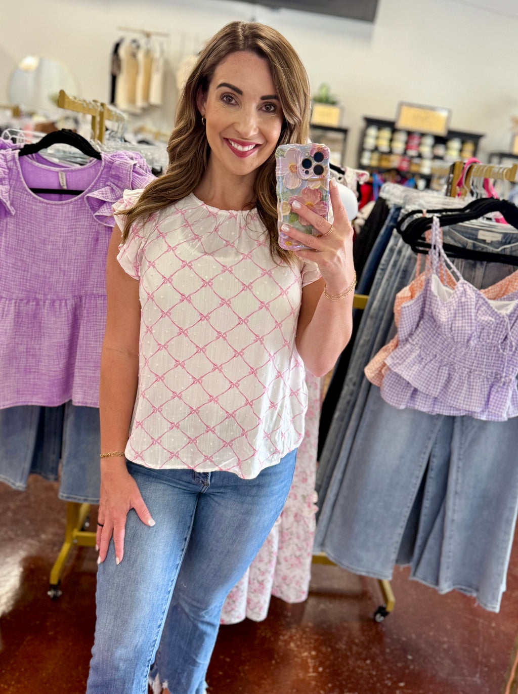 The Betsy Bow Top