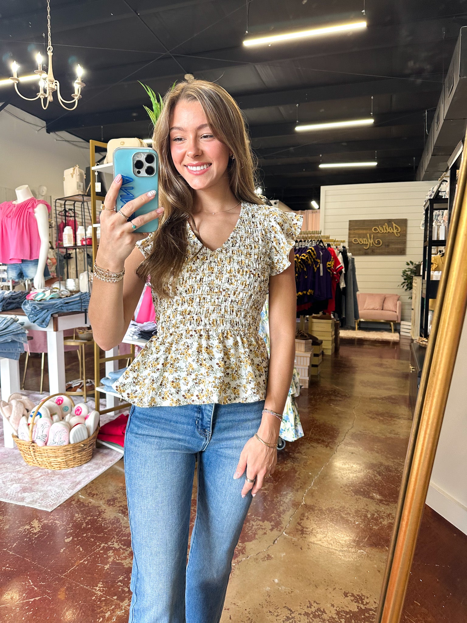 The Maple Bloom Top