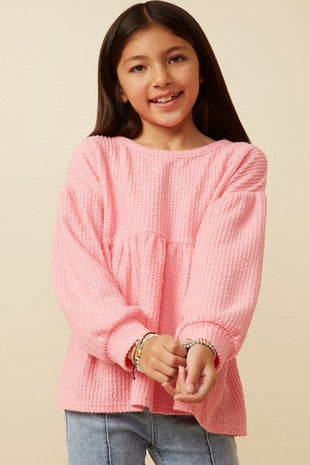 Our Tween Pink Top