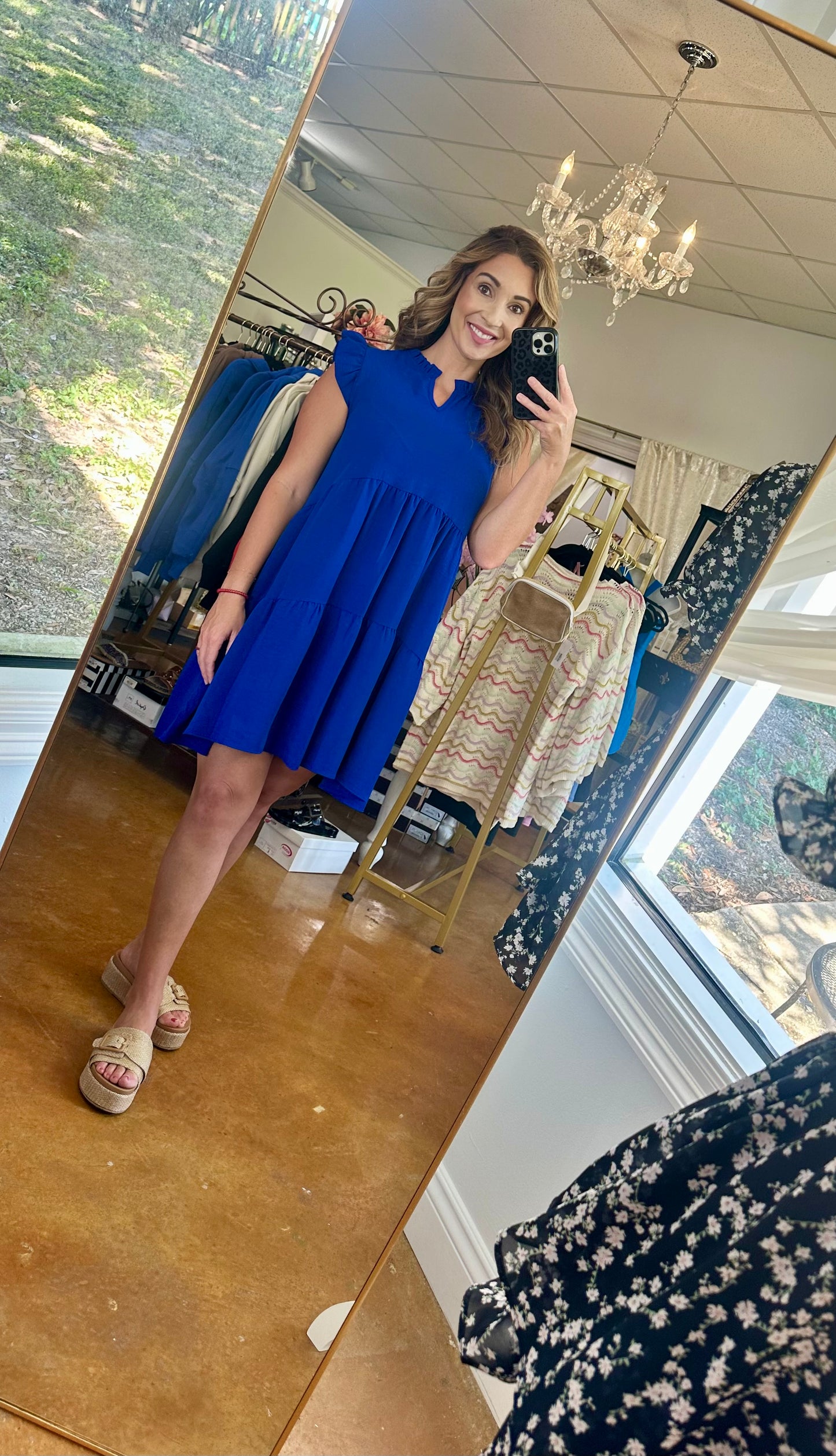 The Royal Blue Regina Dress