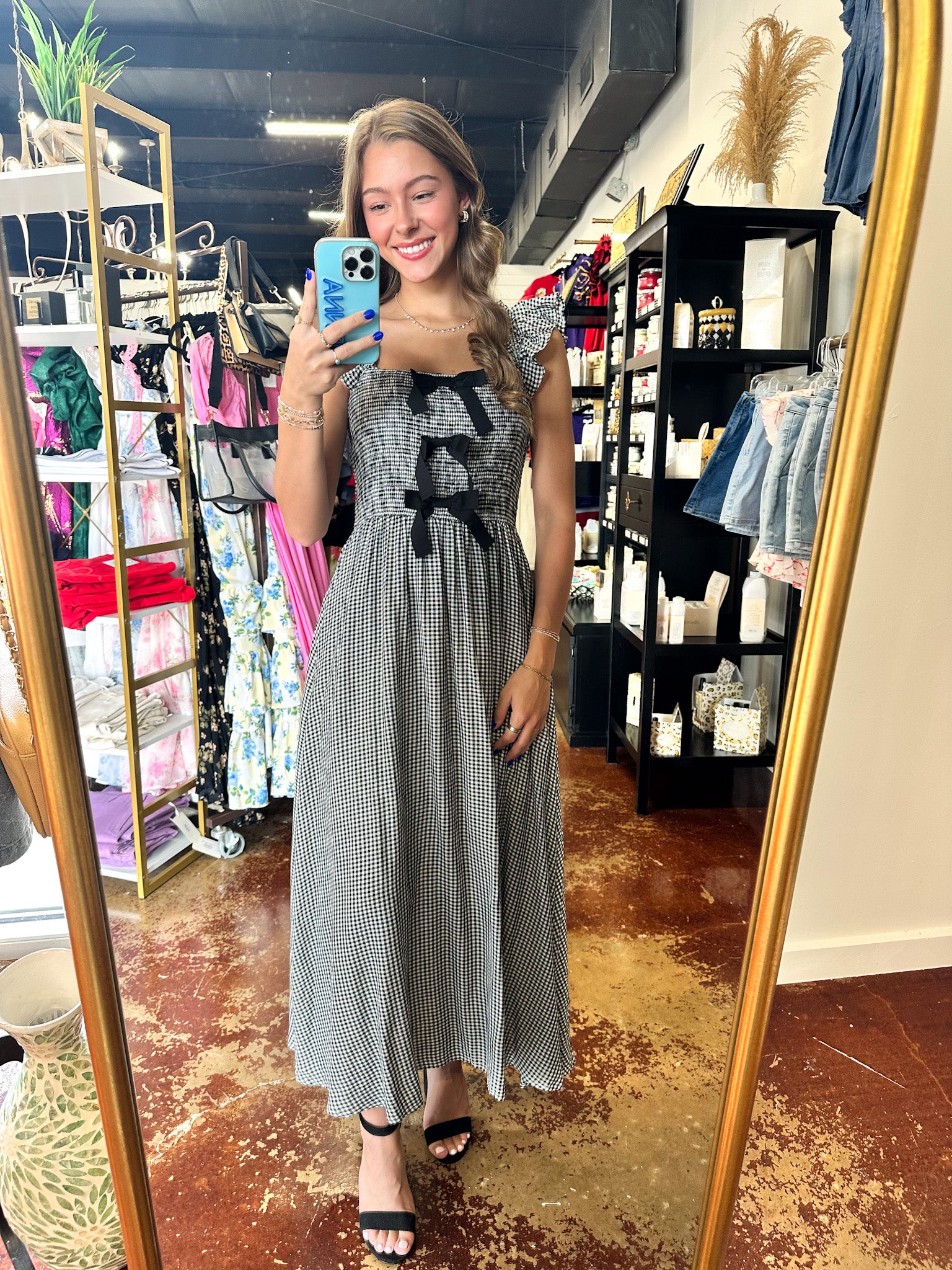 Falling for You Midi Dress