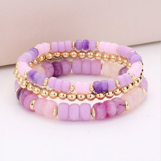 Lavender Bracelet Set