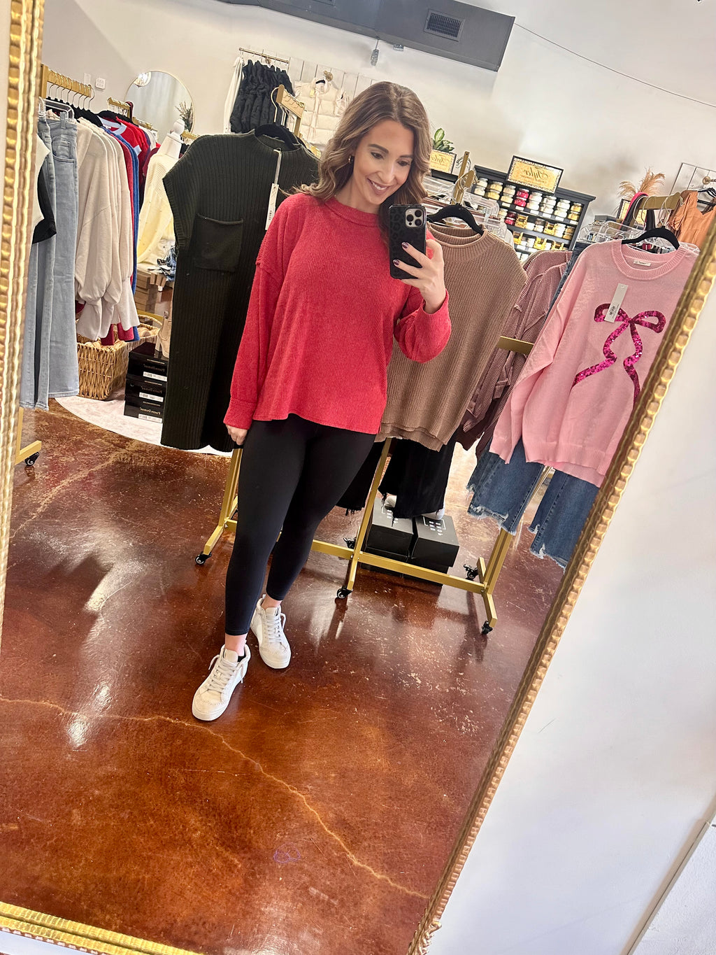 The Hacci Drop Shoulder Sweater