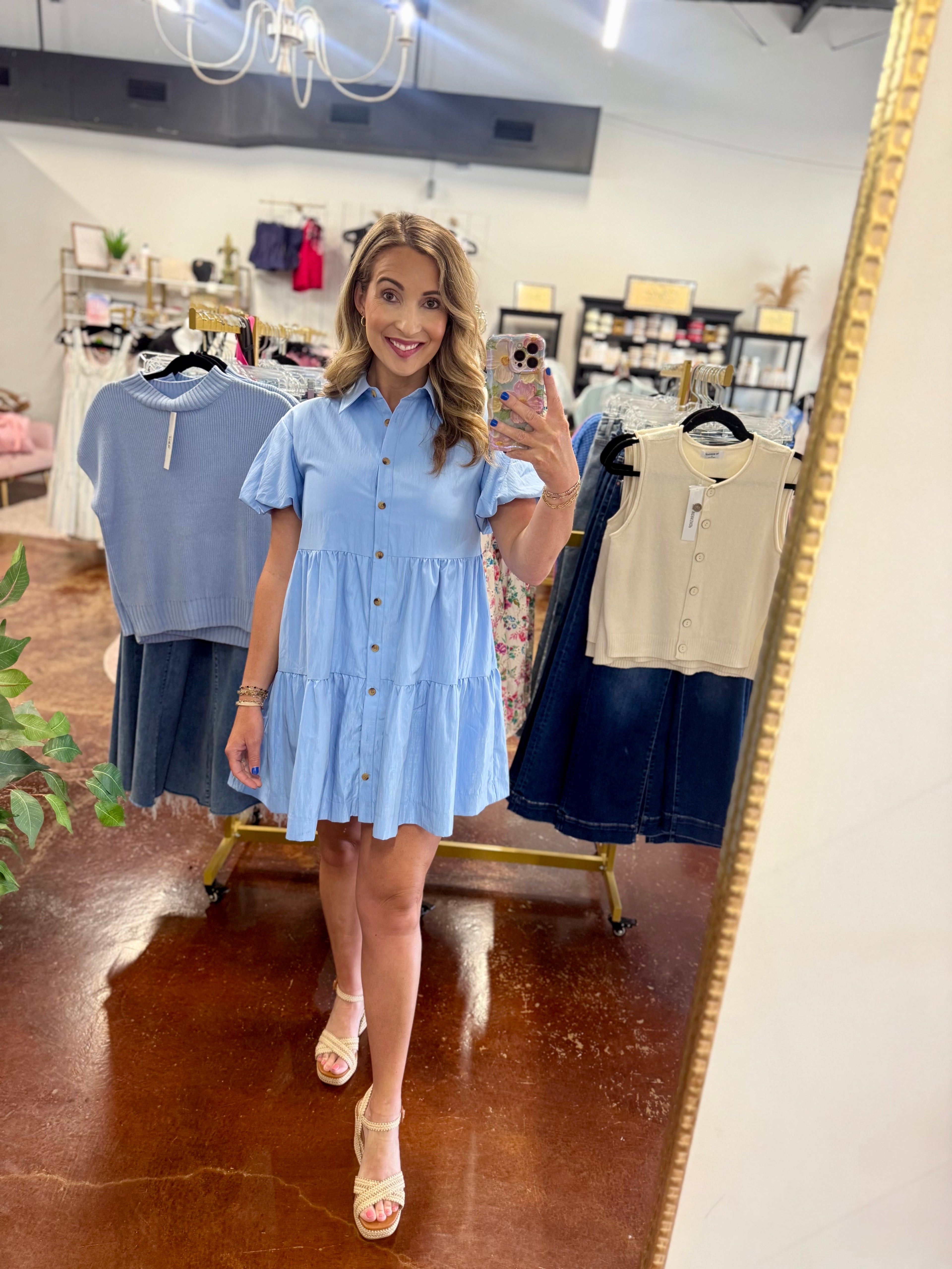 The Blue Amie Dress
