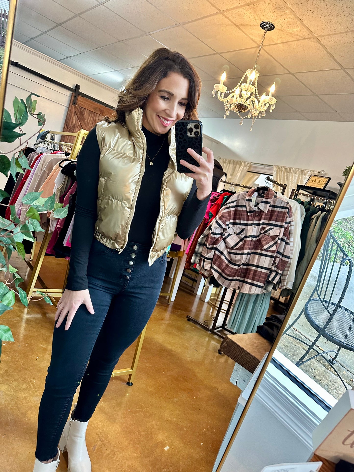 Our Goldie Puffer Vest