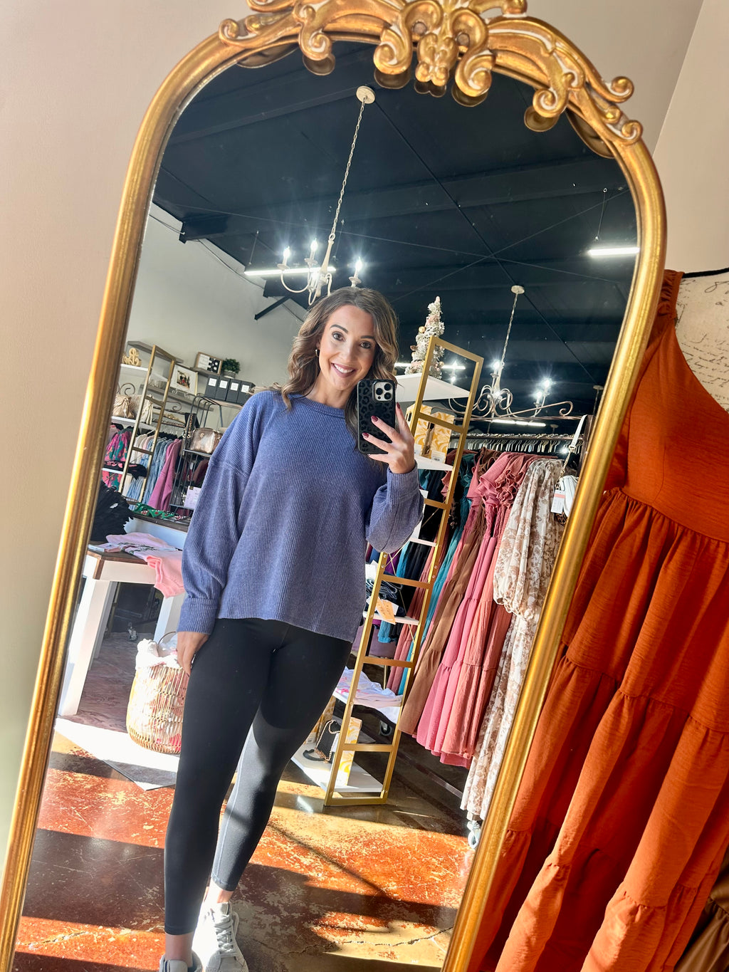 The Hacci Drop Shoulder Sweater